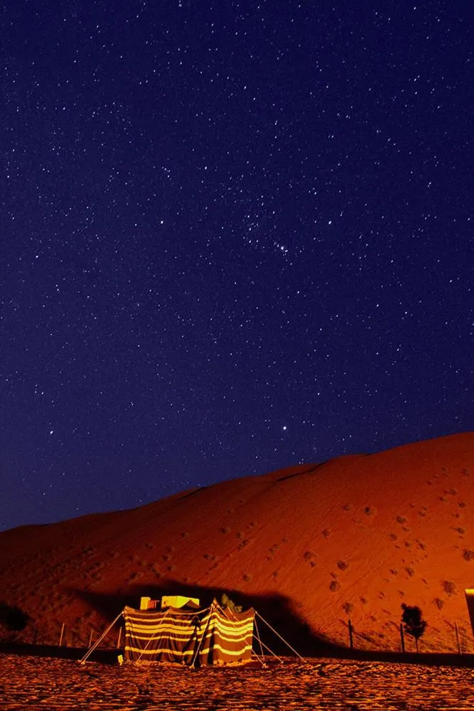 Facade/entrance in Desert Retreat Camp