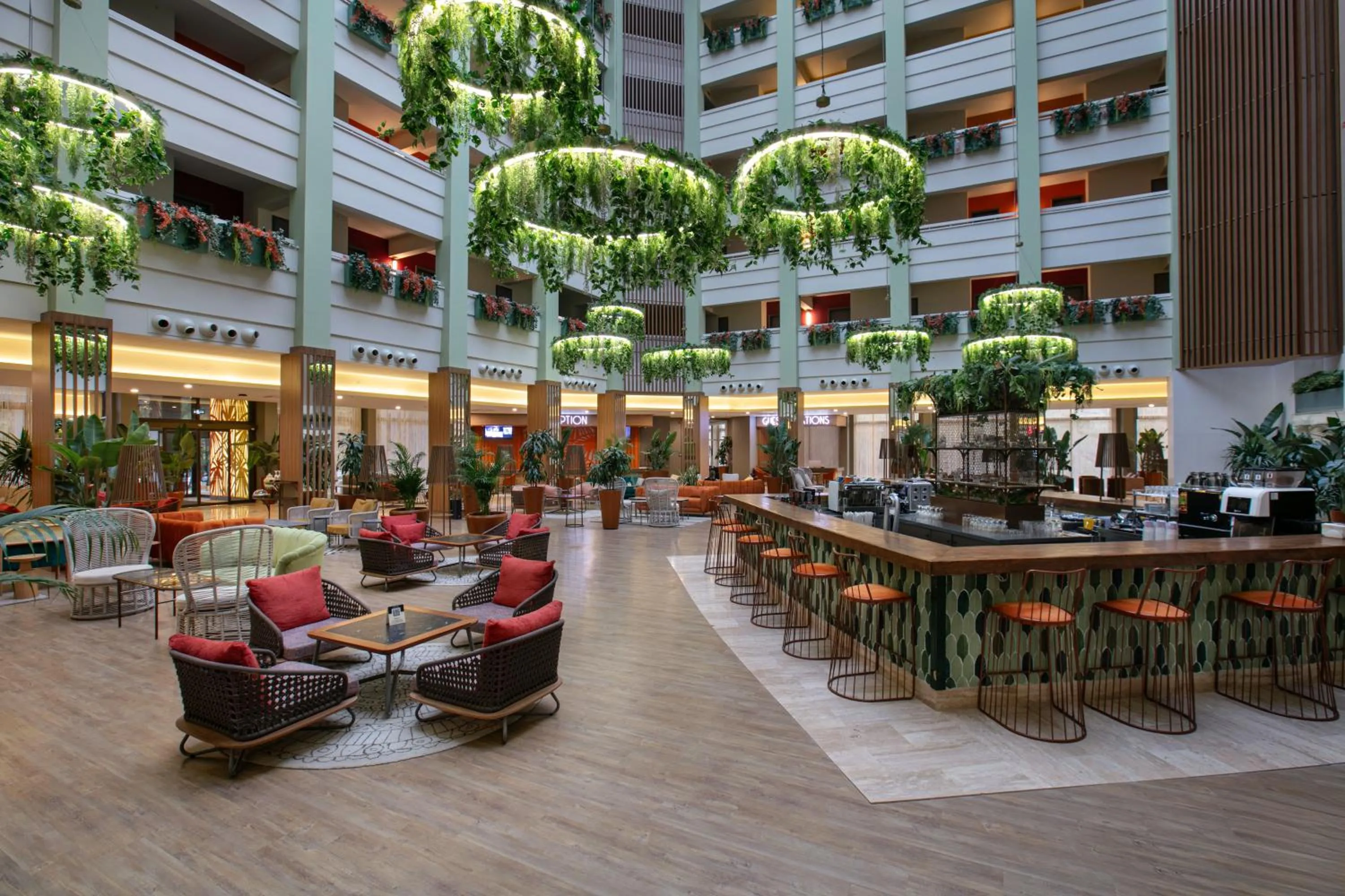 Lobby or reception in Megasaray Resort Side