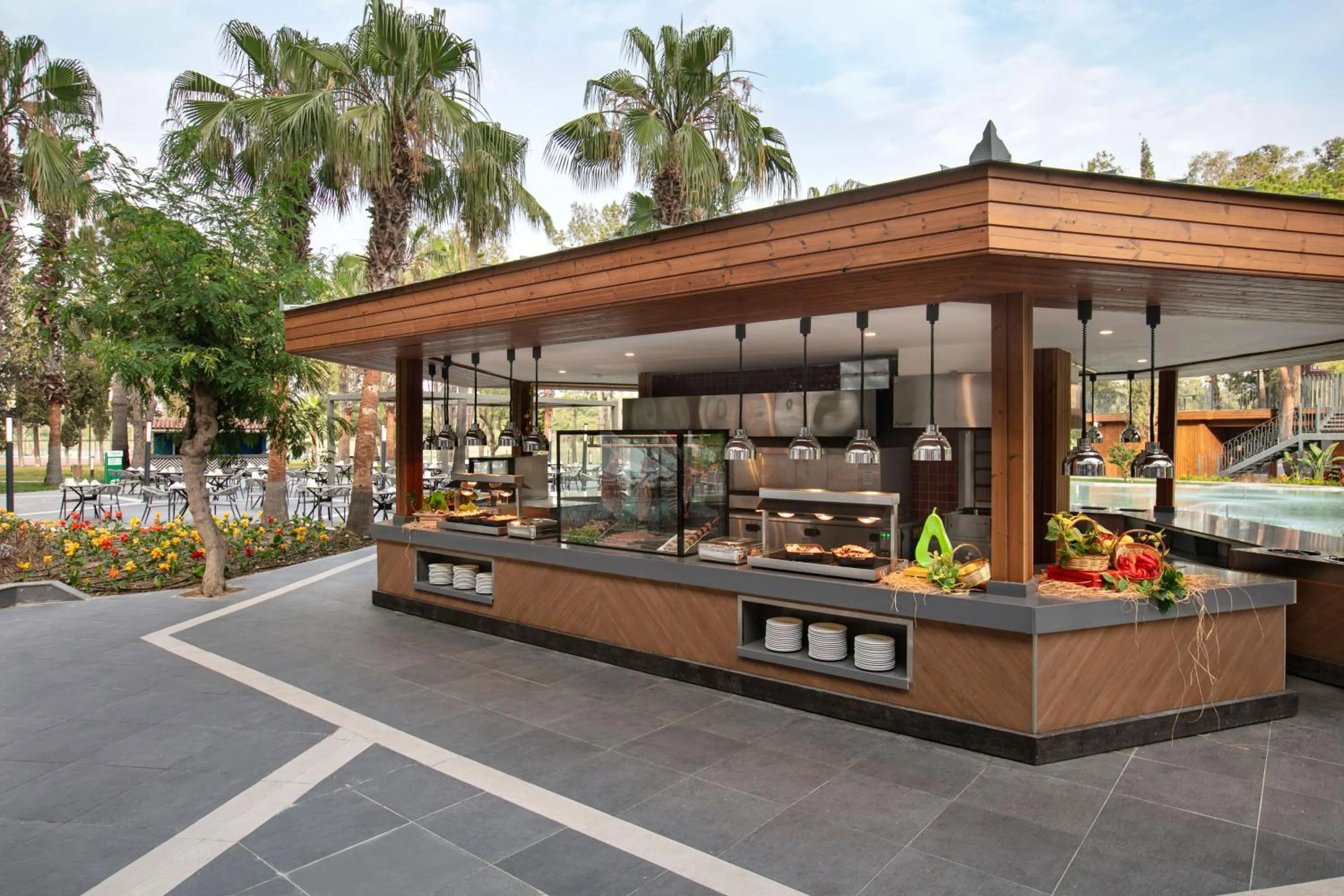 Restaurant/places to eat in Megasaray Resort Side