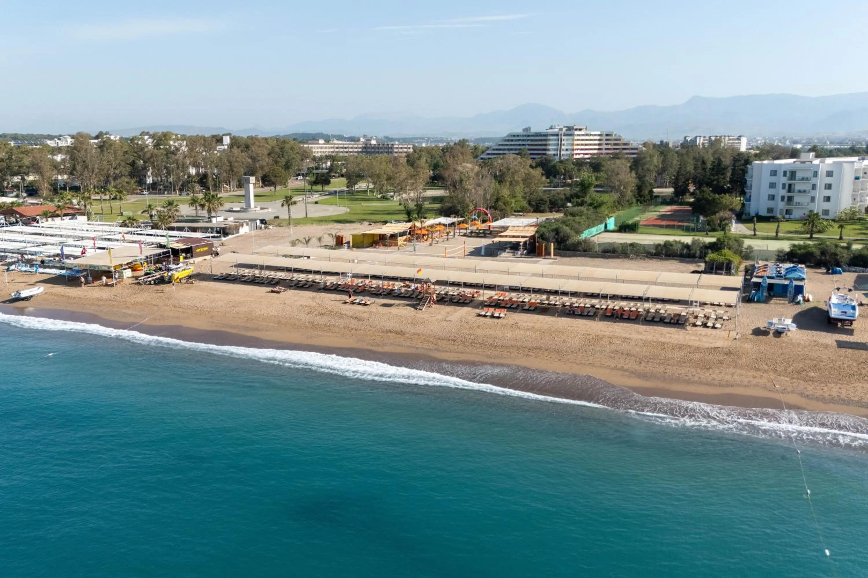 Beach in Megasaray Resort Side