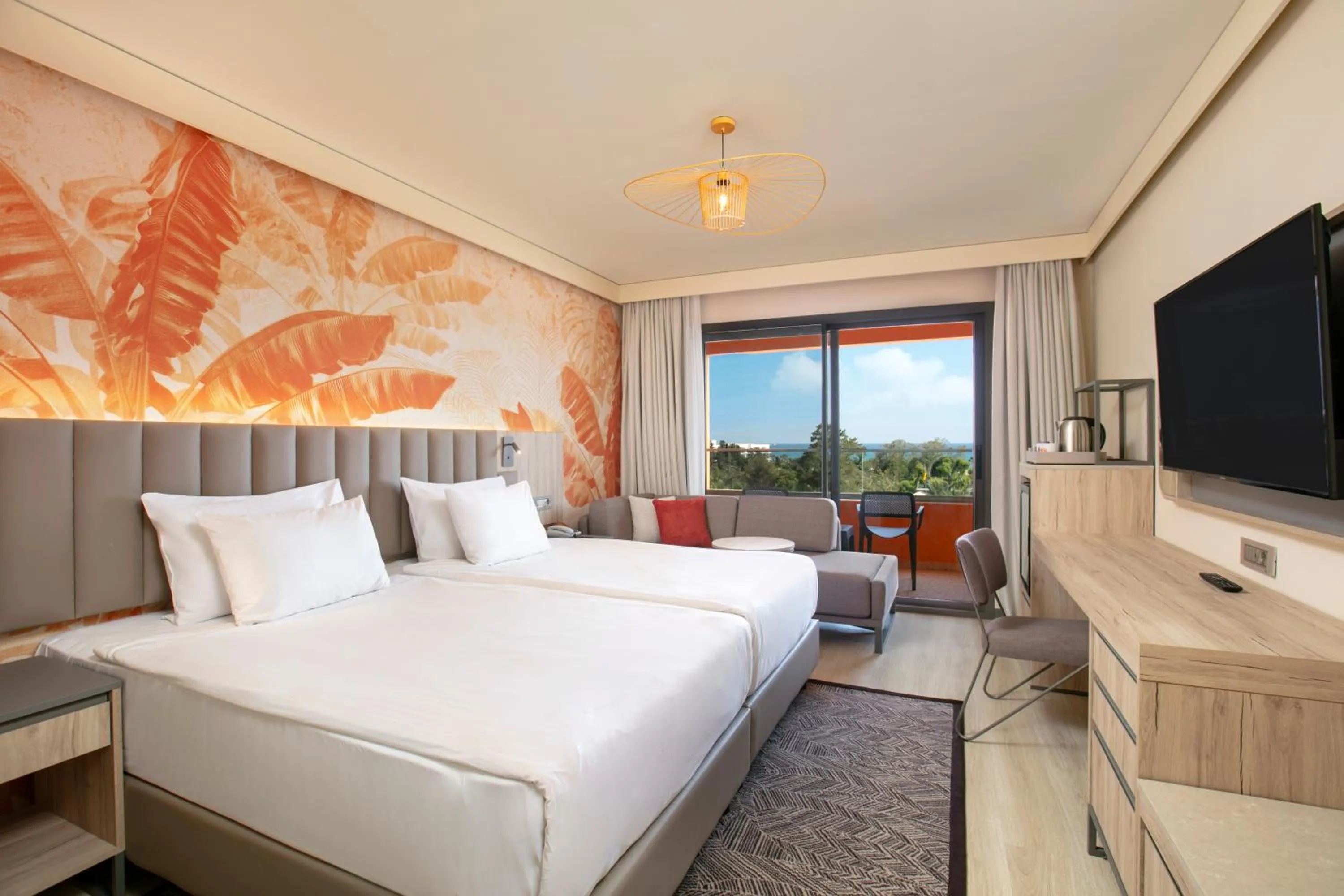 TV and multimedia, Bed in Megasaray Resort Side