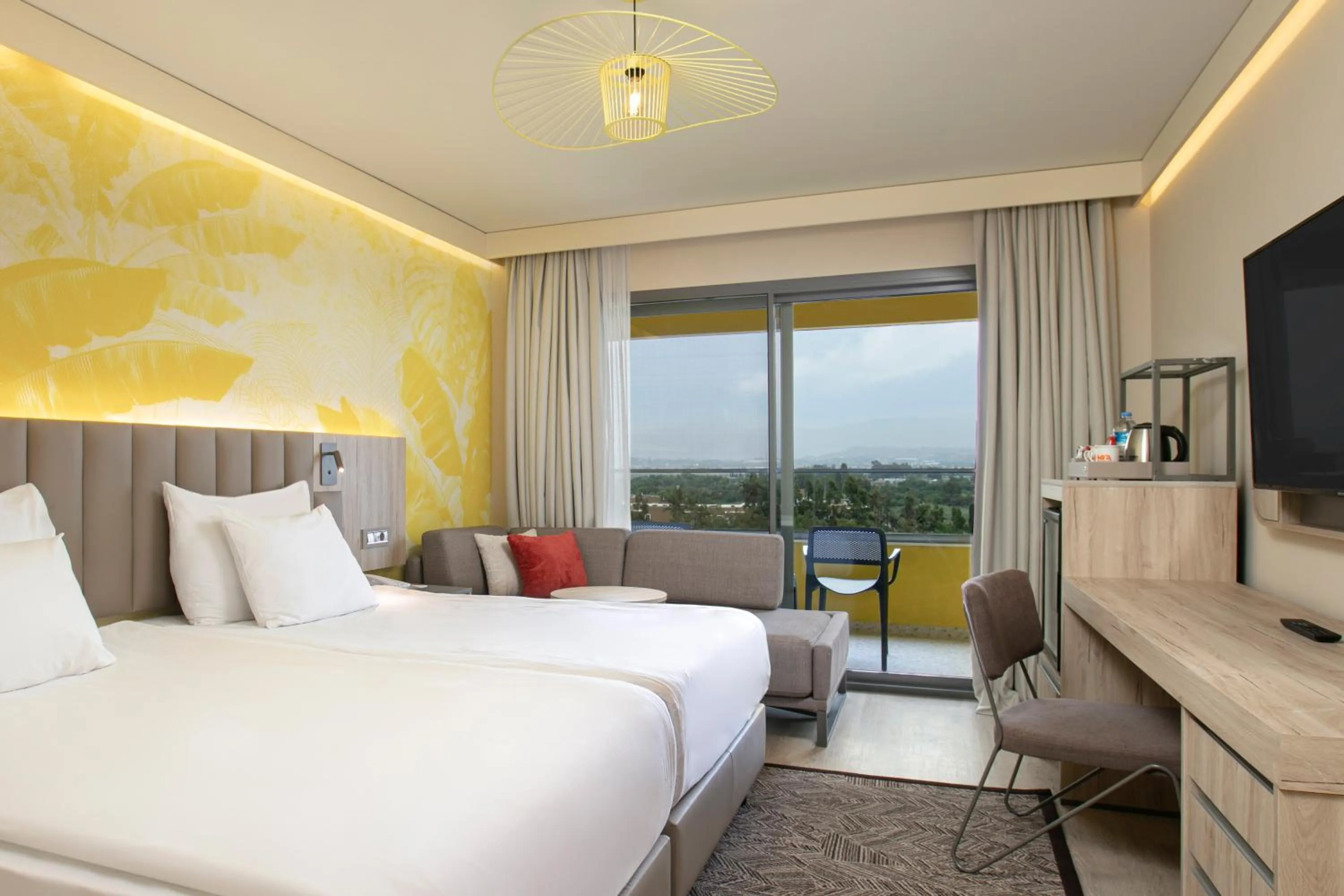 Bed in Megasaray Resort Side