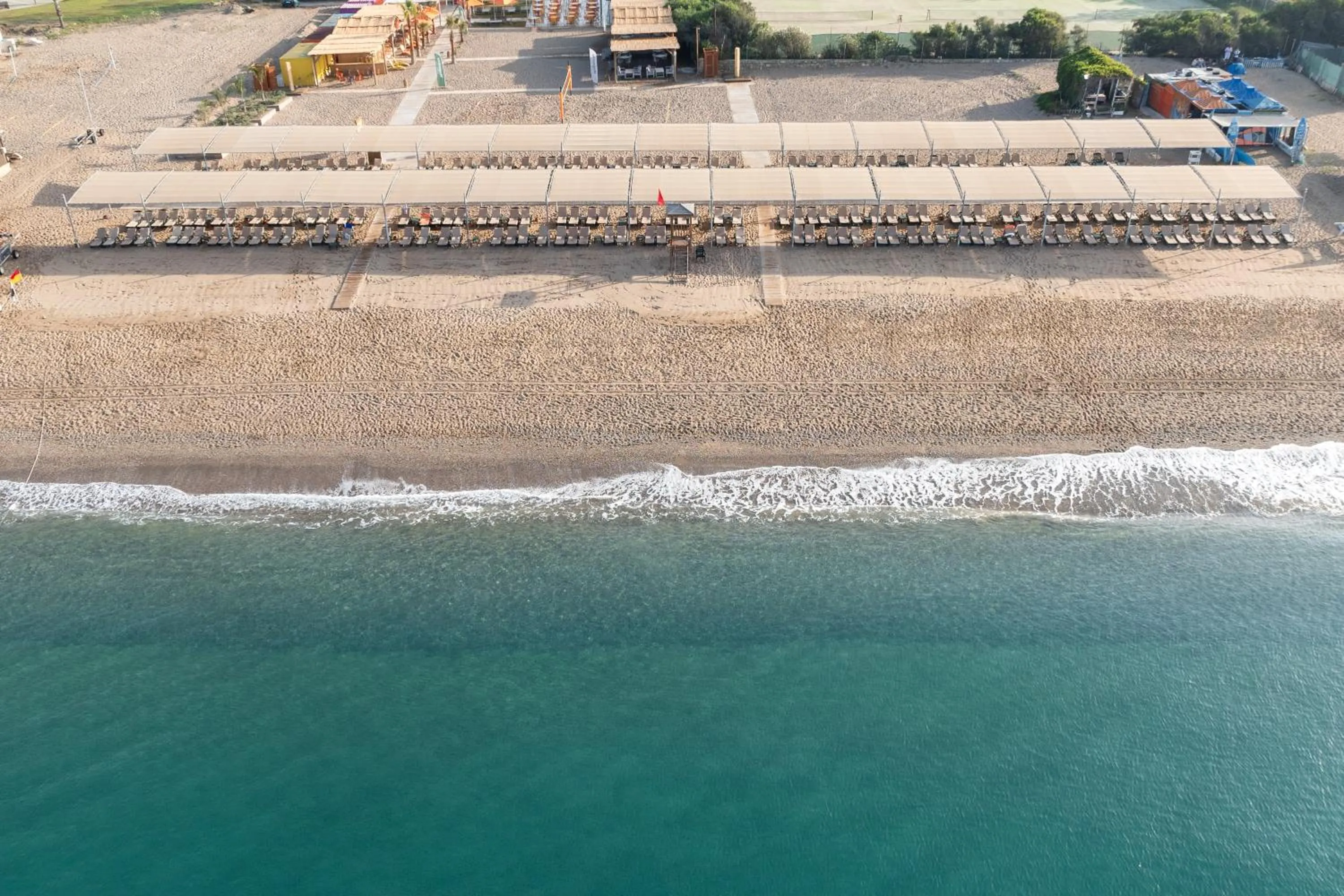 Beach in Megasaray Resort Side