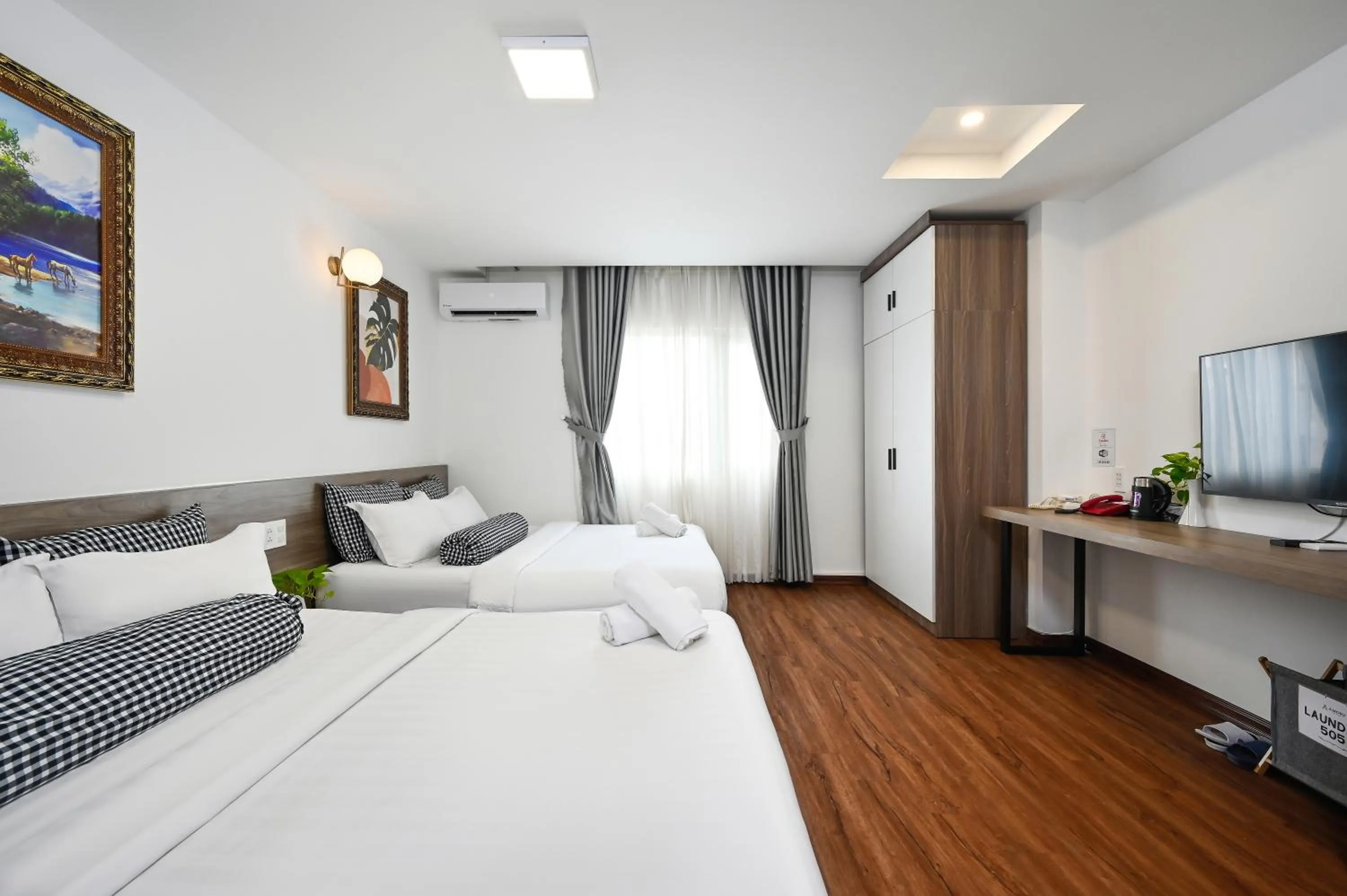 Bed in Amory Hotel Ben Thanh