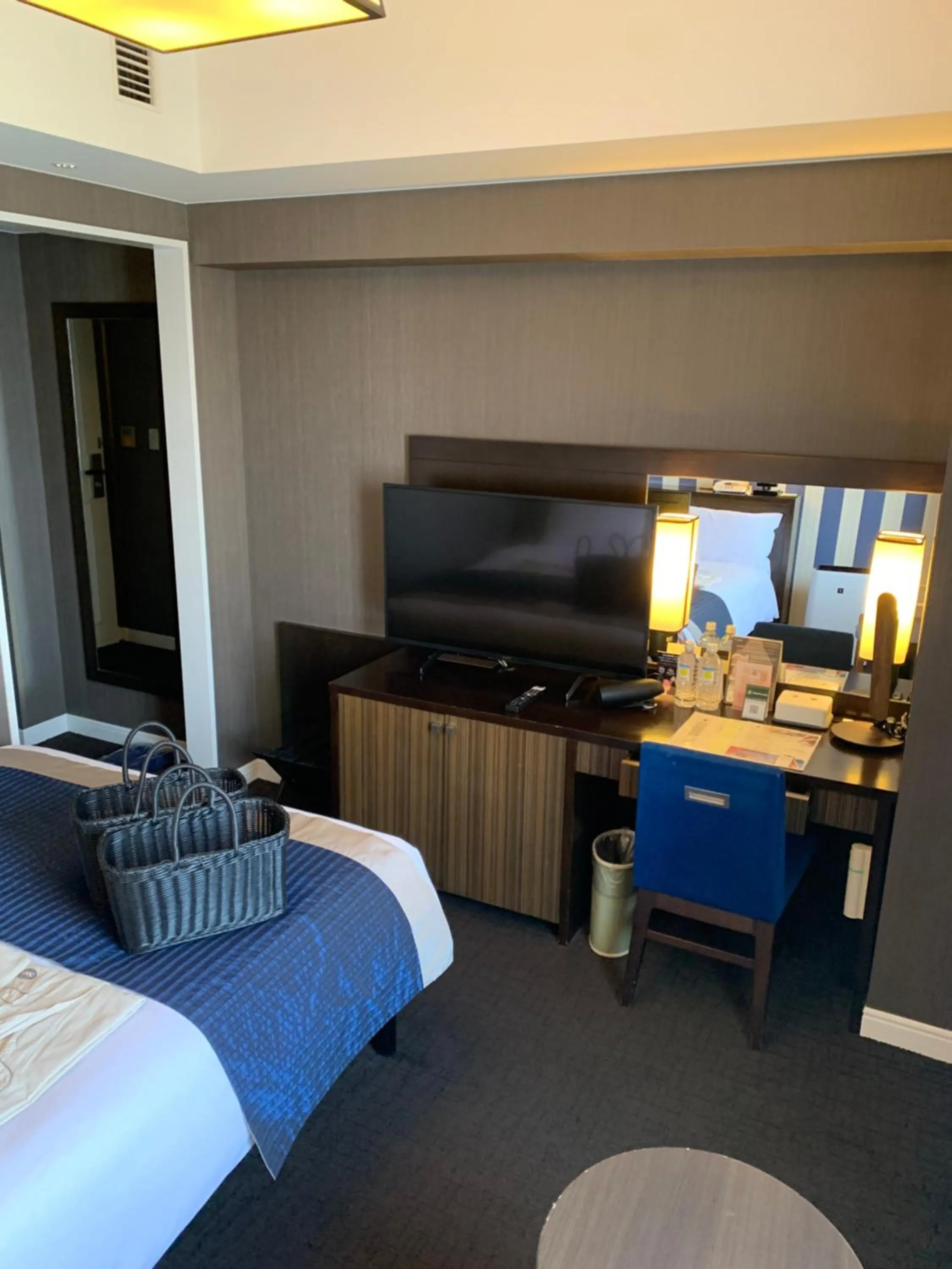 Bed in Hotel Monterey Kyoto