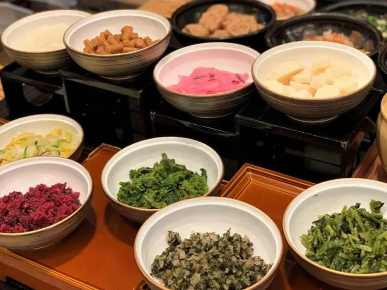 Buffet breakfast in Hotel Monterey Kyoto