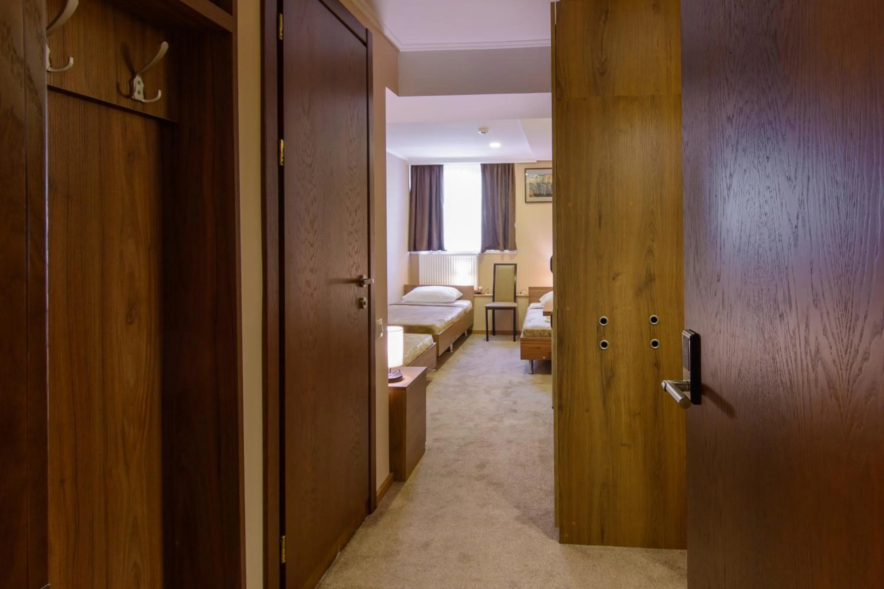 Steam room, Bed in Hotel Reverence