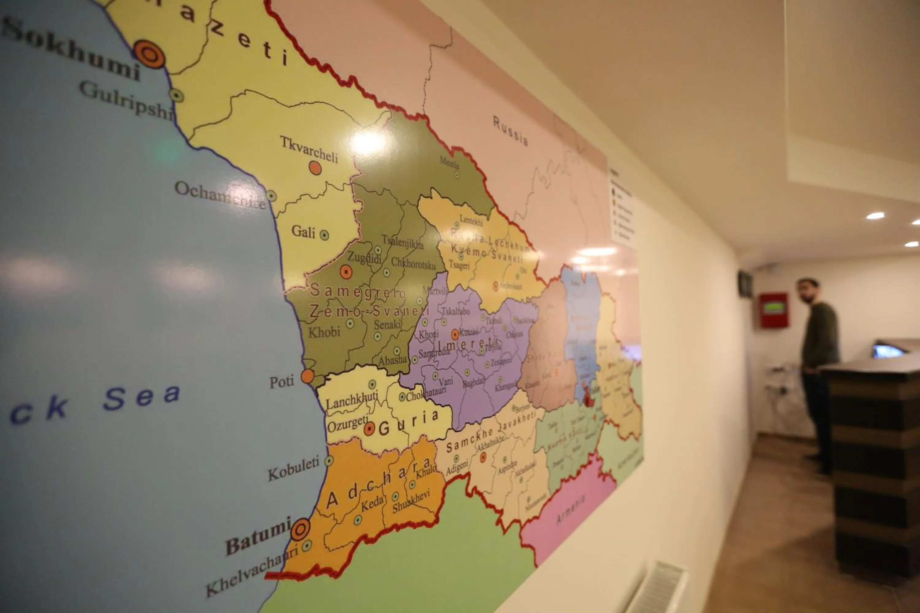 Bird's eye view in Hotel Reverence