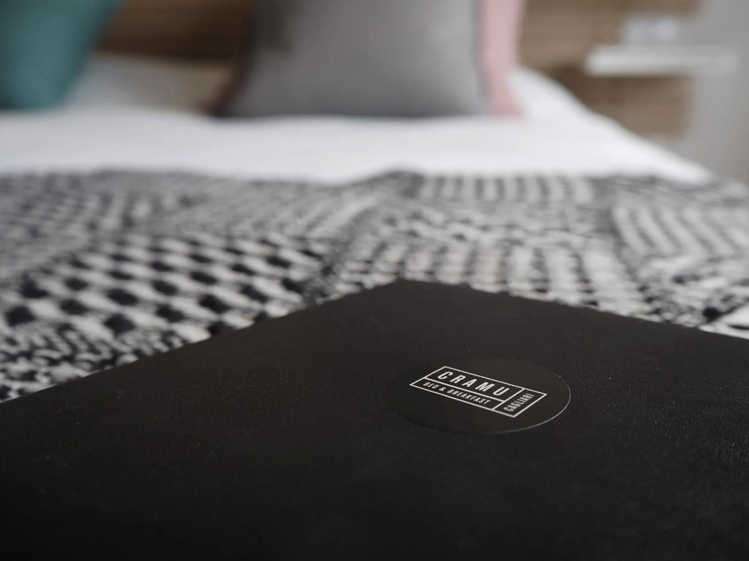 Bed in Cramu Bed&Breakfast