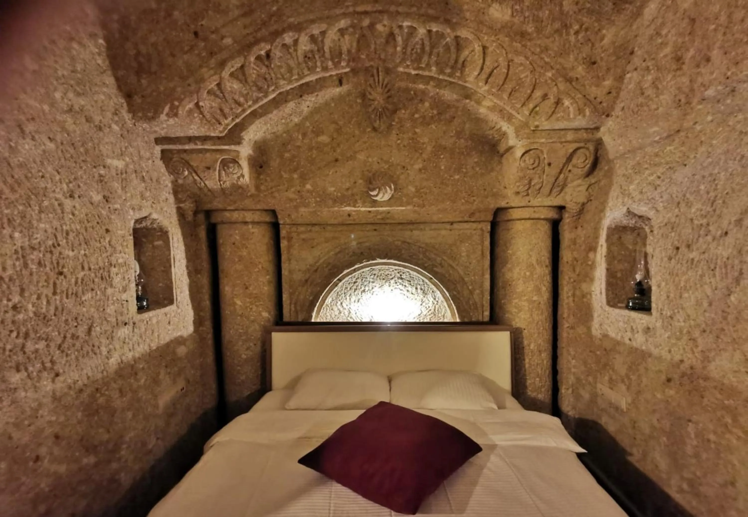 Bed in Cave Konak Hotel - Special Category