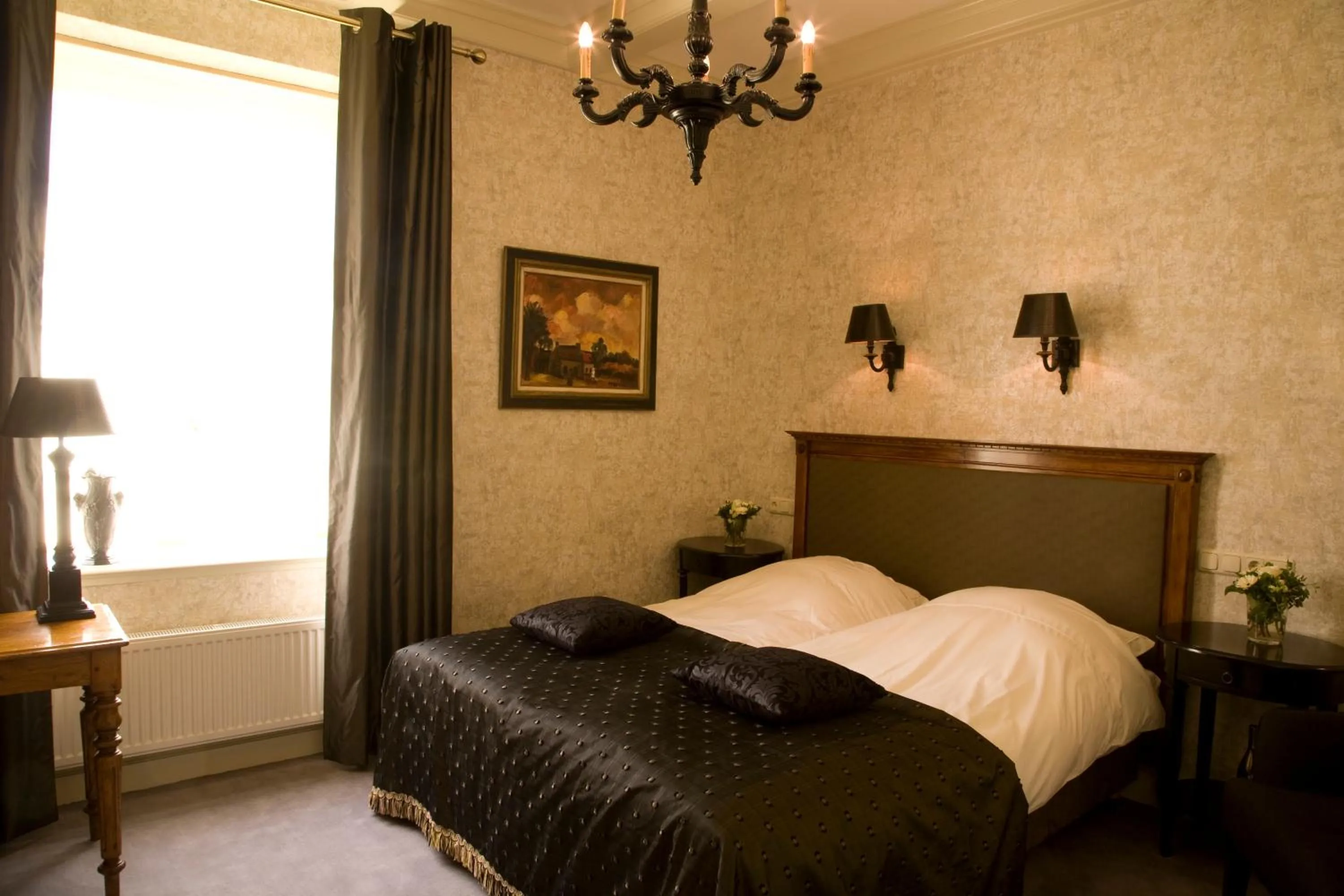 Bed in Stadspaleis Hotel & Restaurant OldRuitenborgh