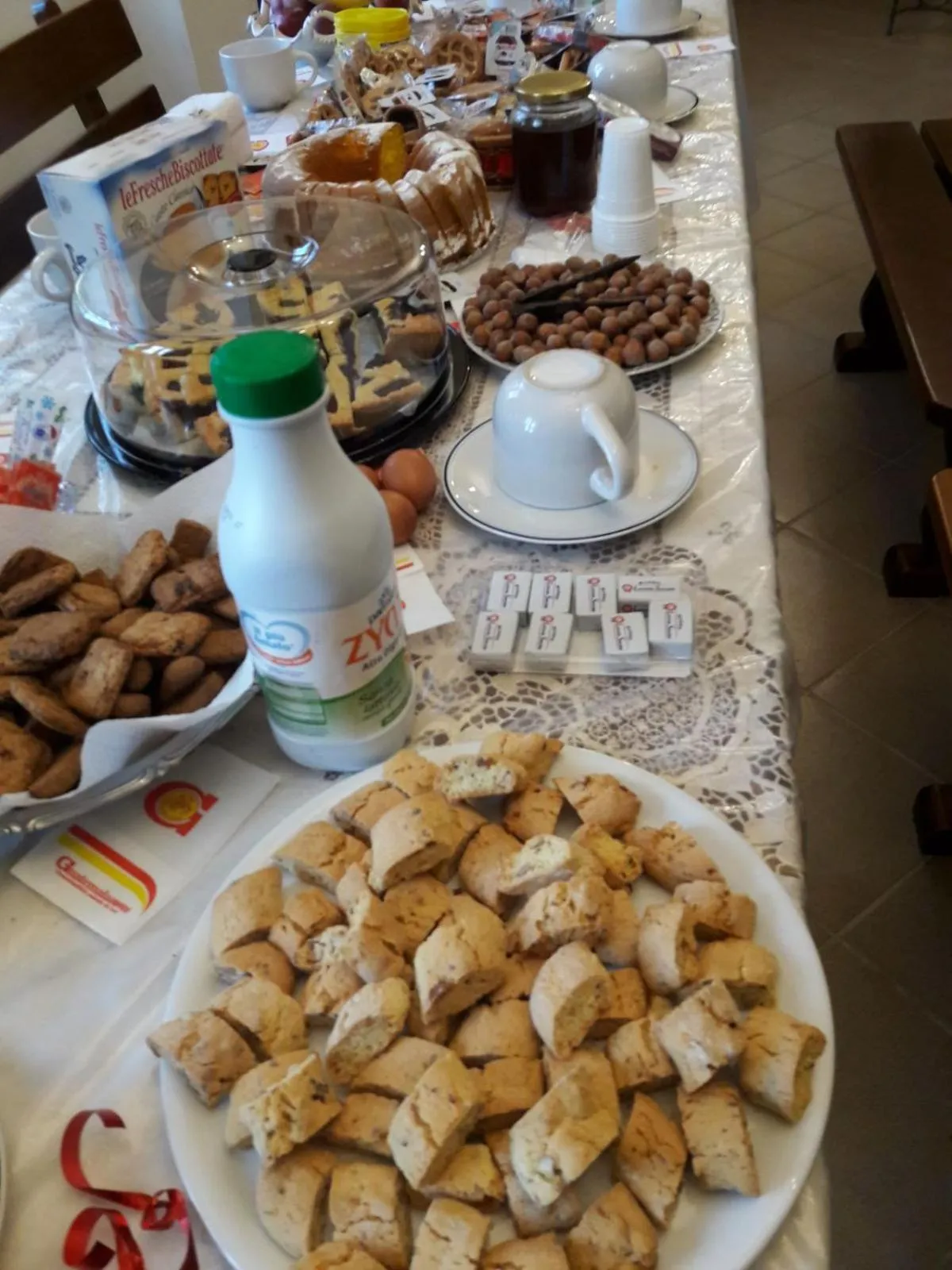 Buffet breakfast in La vecchia fattoria