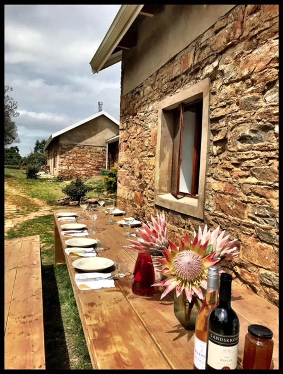 Patio in Seven Fountains Farm