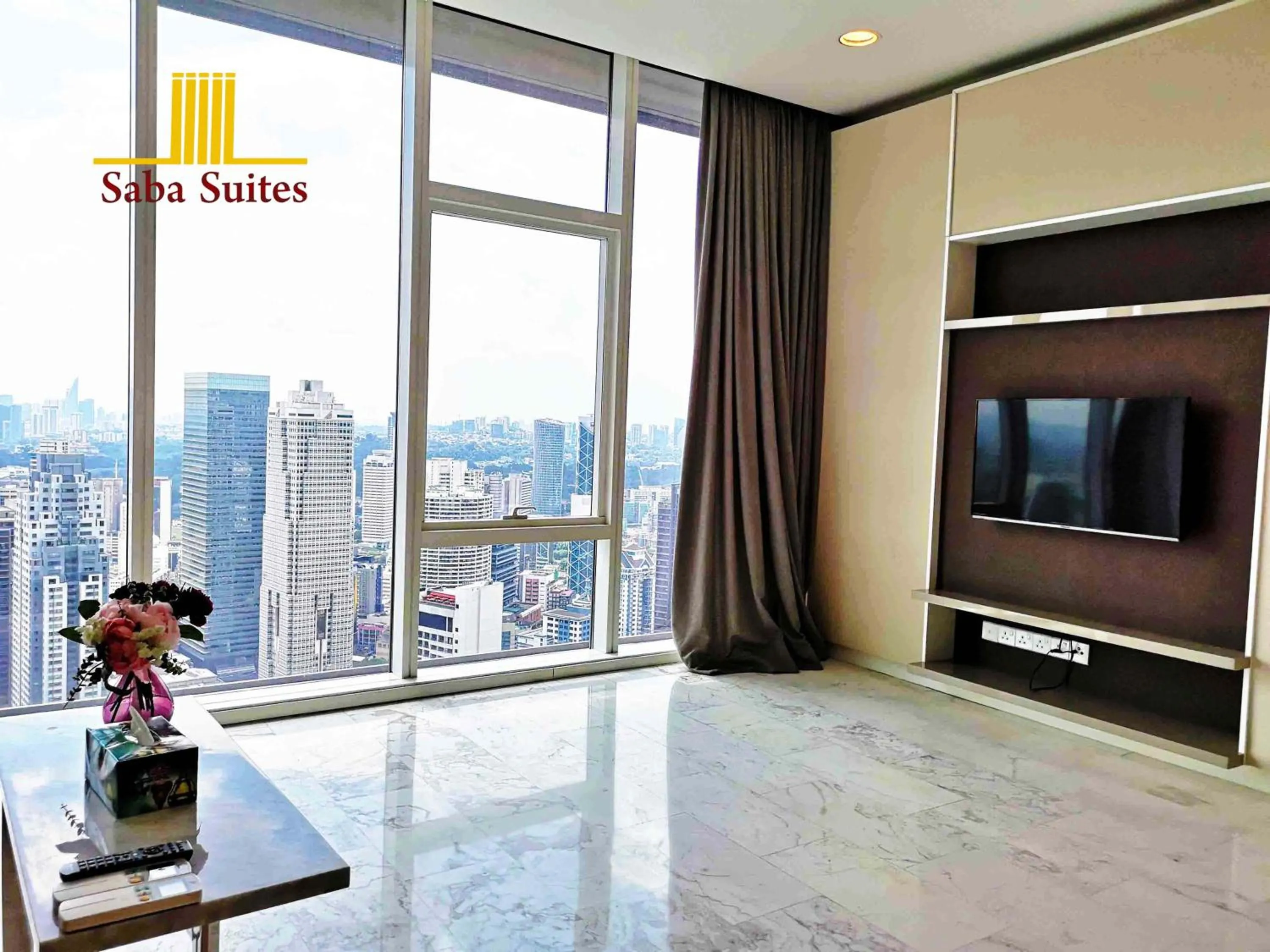 City view in Saba Suites at Platinum KLCC Bukit Bintang Kuala Lumpur