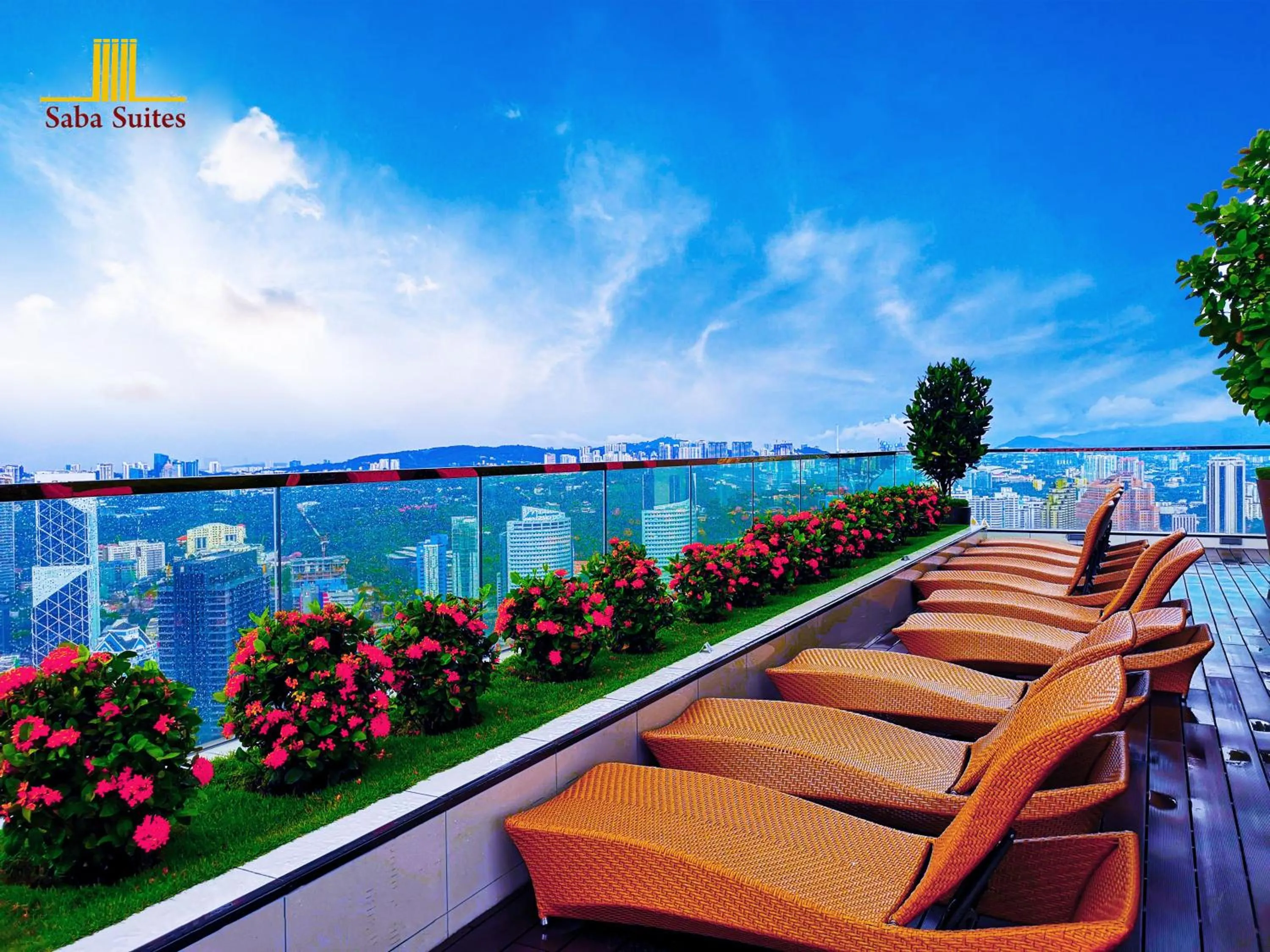 Balcony/Terrace in Saba Suites at Platinum KLCC Bukit Bintang Kuala Lumpur