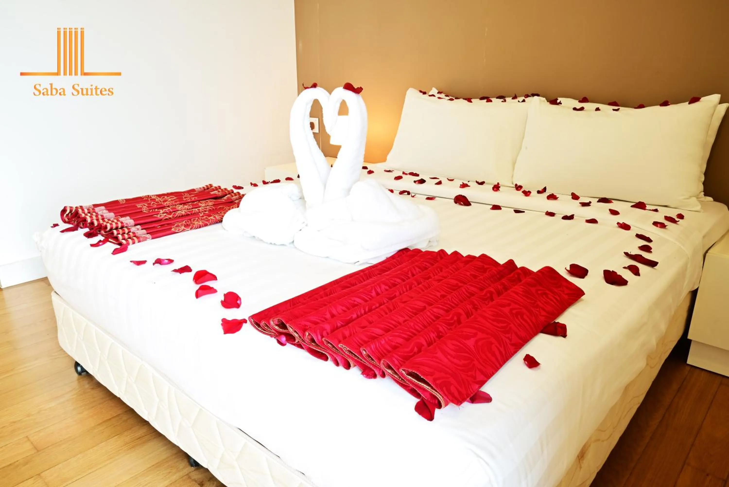 Bed in Saba Suites at Platinum KLCC Bukit Bintang Kuala Lumpur