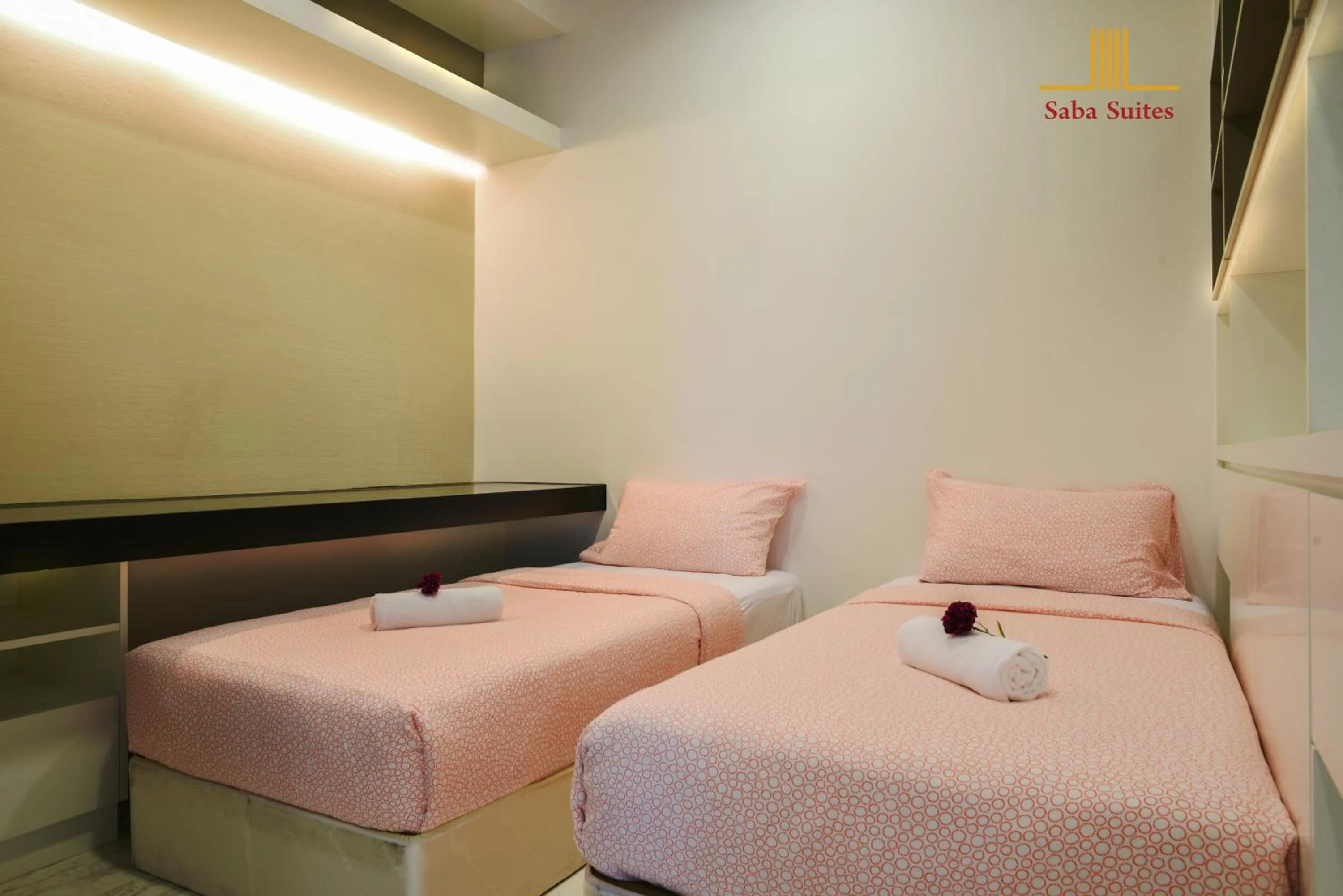 Bed in Saba Suites at Platinum KLCC Bukit Bintang Kuala Lumpur