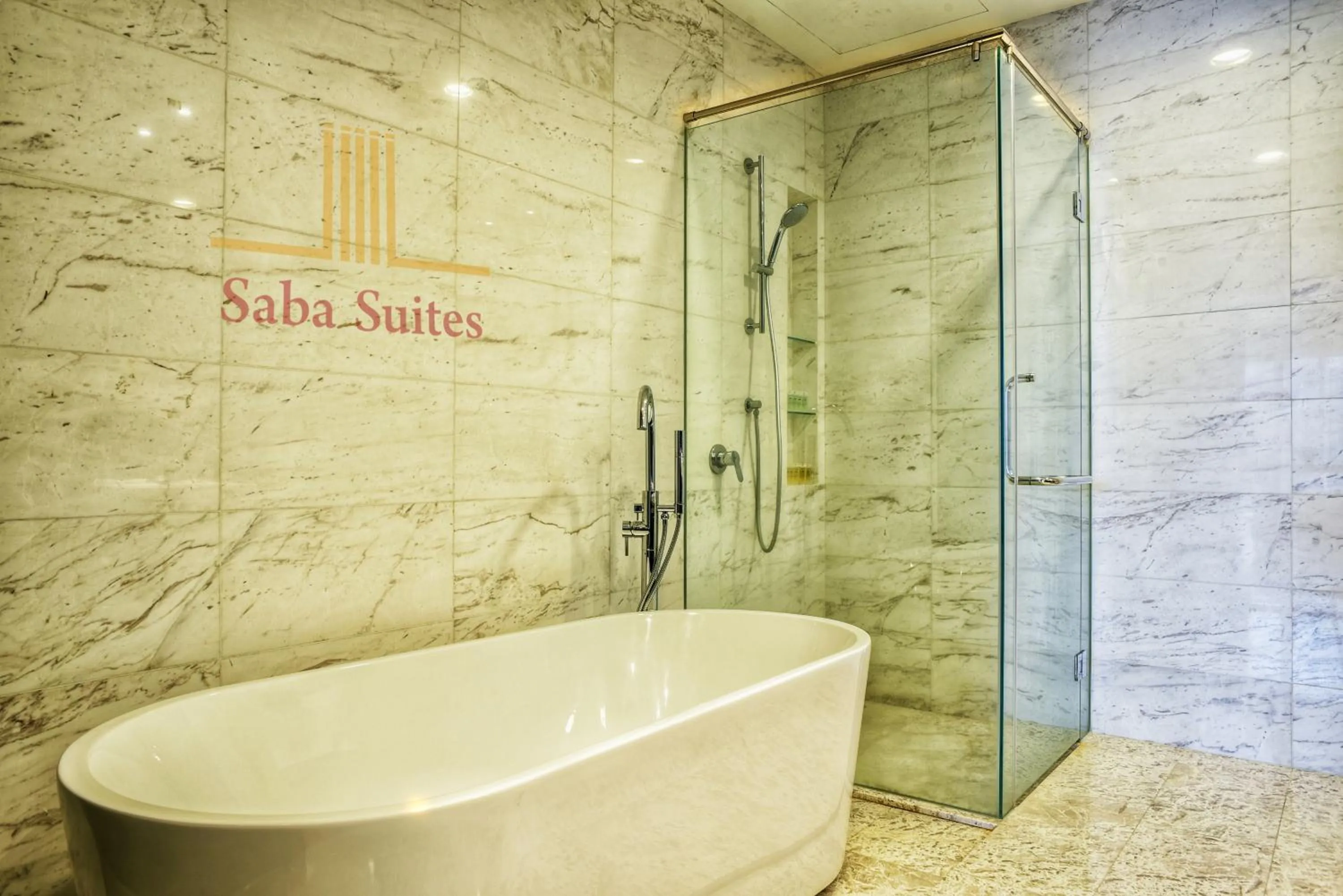 Bathroom in Saba Suites at Platinum KLCC Bukit Bintang Kuala Lumpur