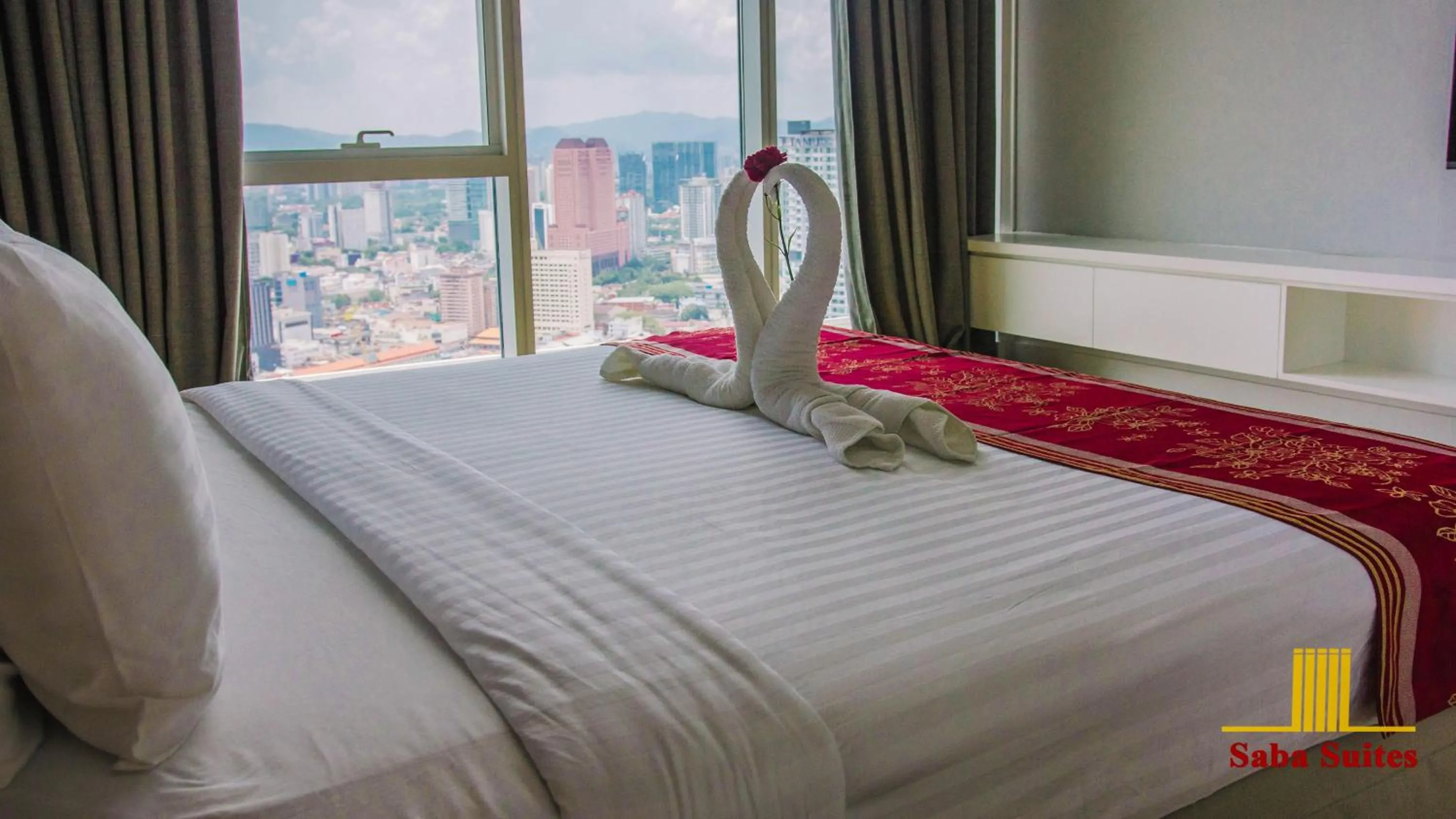 bunk bed, Bed in Saba Suites at Platinum KLCC Bukit Bintang Kuala Lumpur