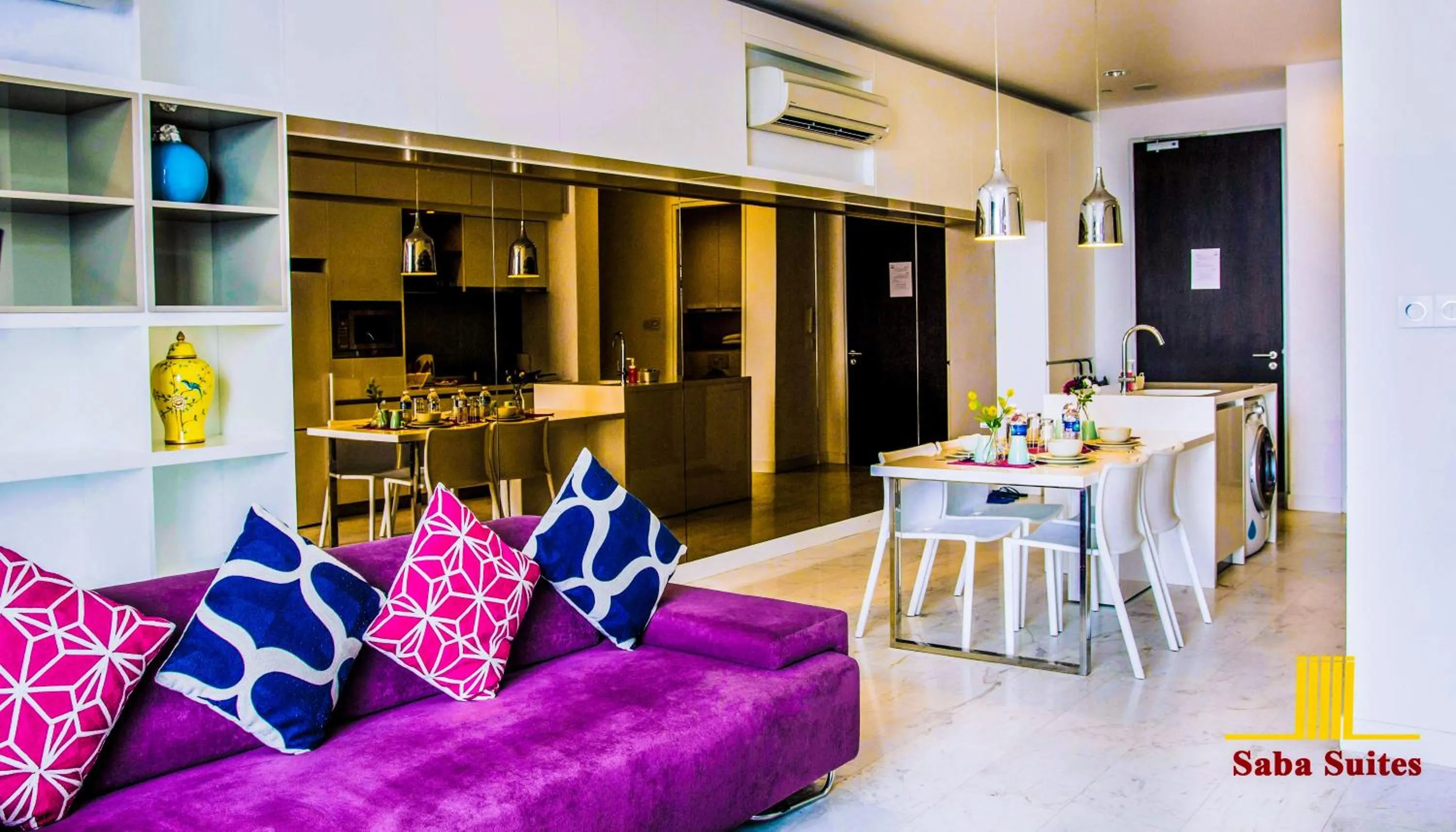 Living room in Saba Suites at Platinum KLCC Bukit Bintang Kuala Lumpur