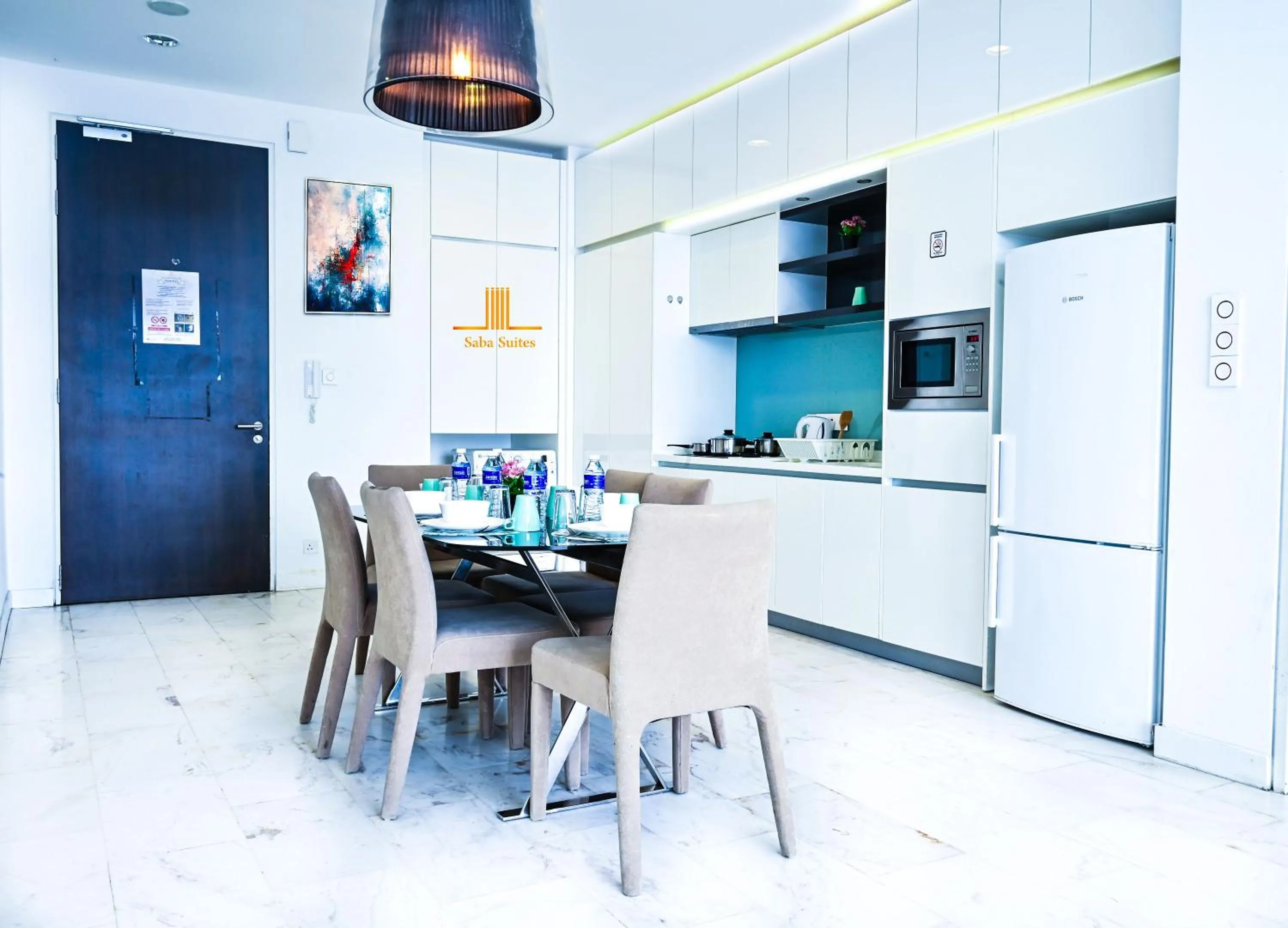 Dining Area in Saba Suites at Platinum KLCC Bukit Bintang Kuala Lumpur