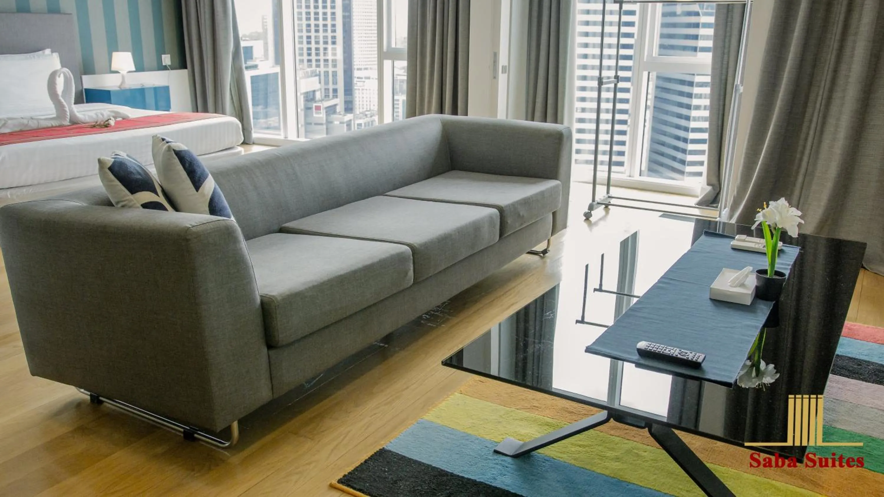 Seating Area in Saba Suites at Platinum KLCC Bukit Bintang Kuala Lumpur