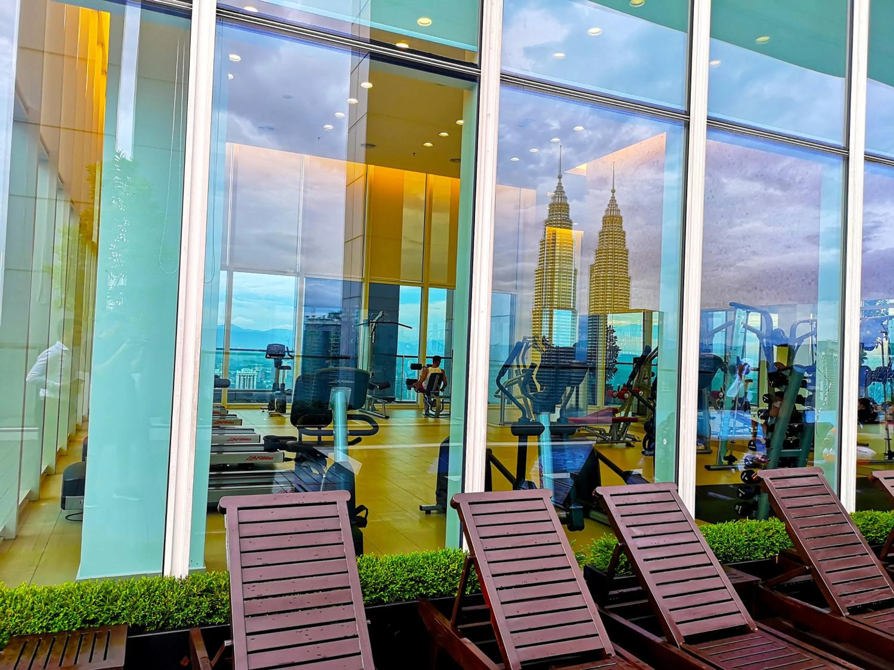 Fitness centre/facilities in Saba Suites at Platinum KLCC Bukit Bintang Kuala Lumpur