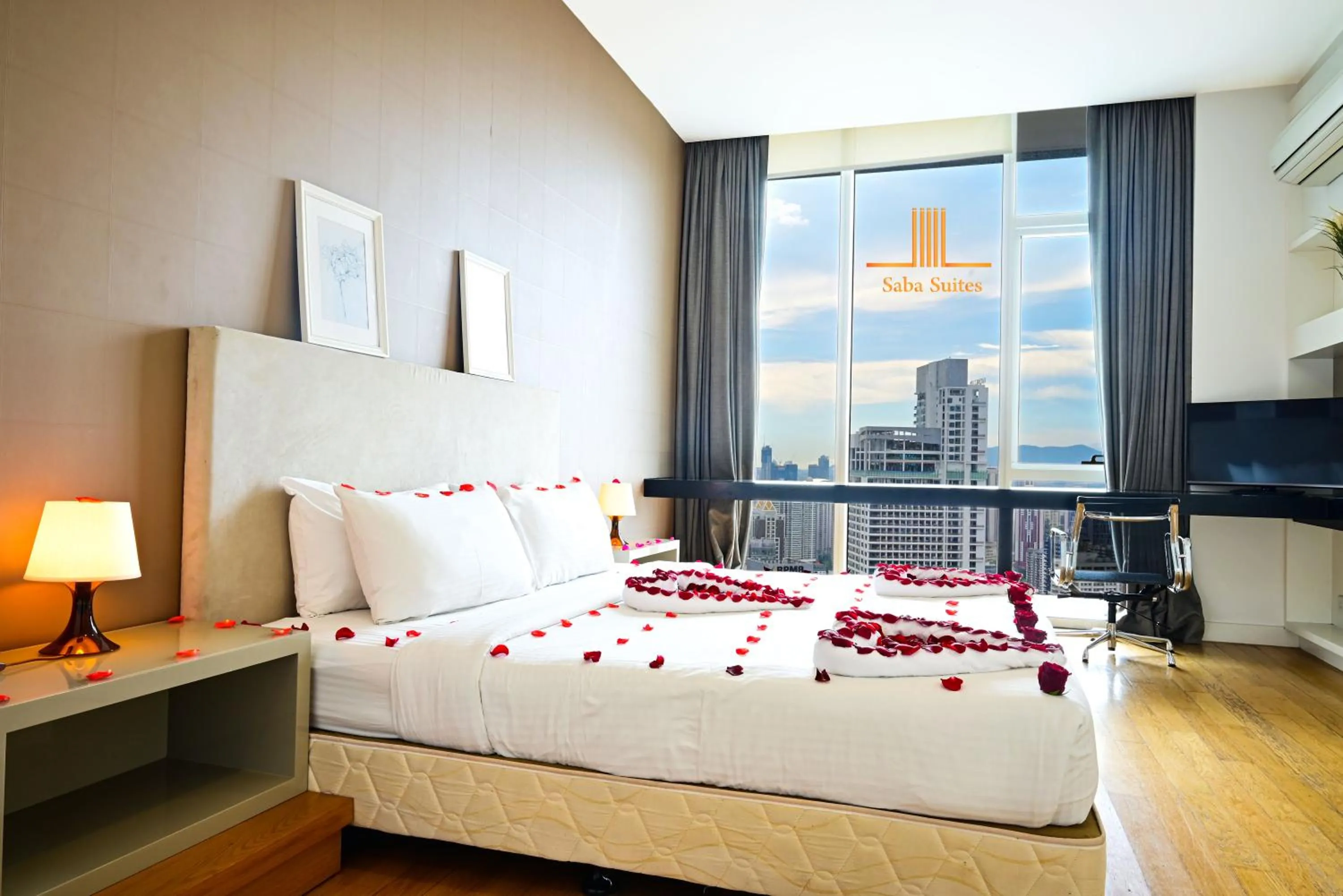 Bedroom, Bed in Saba Suites at Platinum KLCC Bukit Bintang Kuala Lumpur