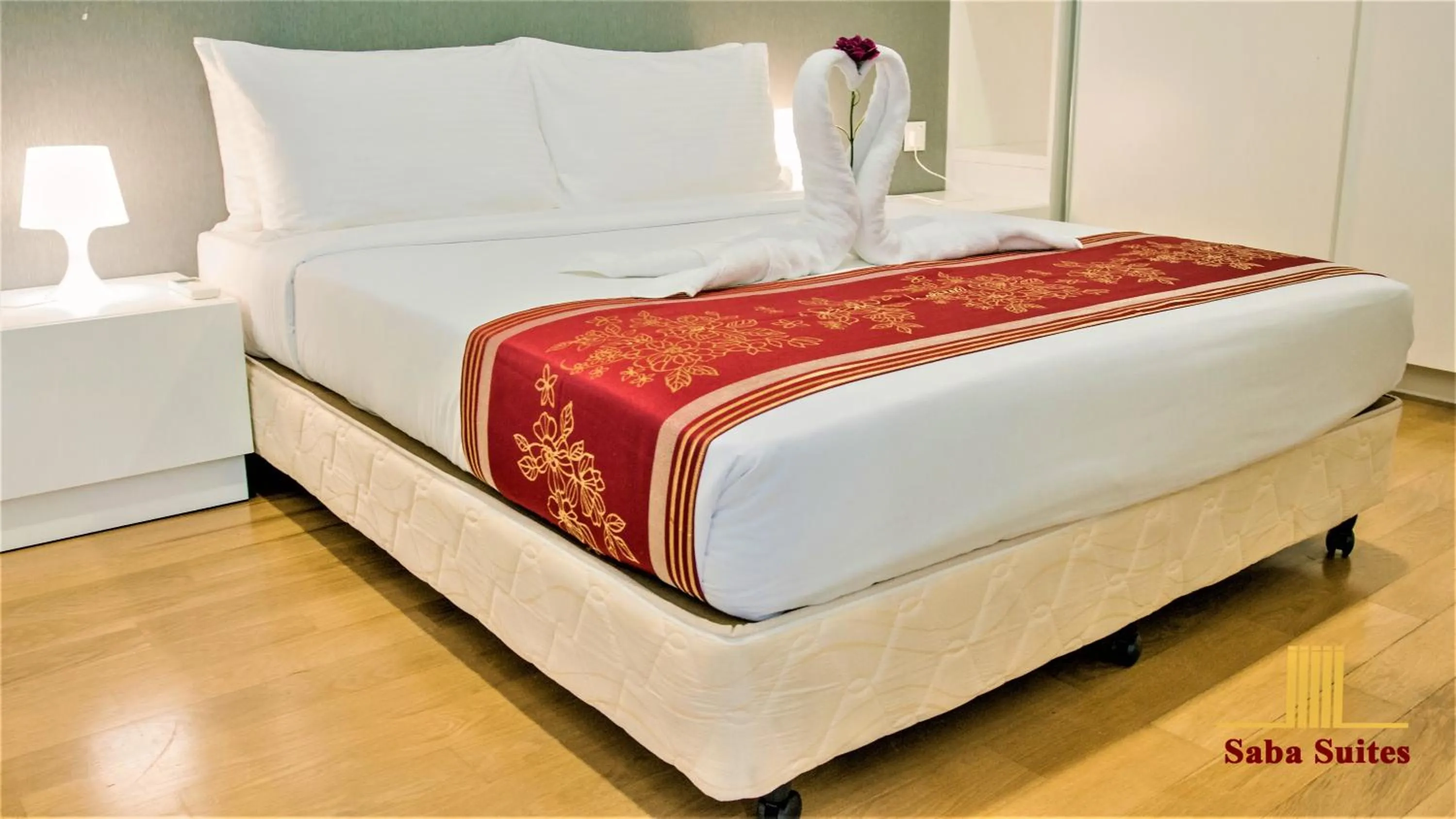 Bed in Saba Suites at Platinum KLCC Bukit Bintang Kuala Lumpur