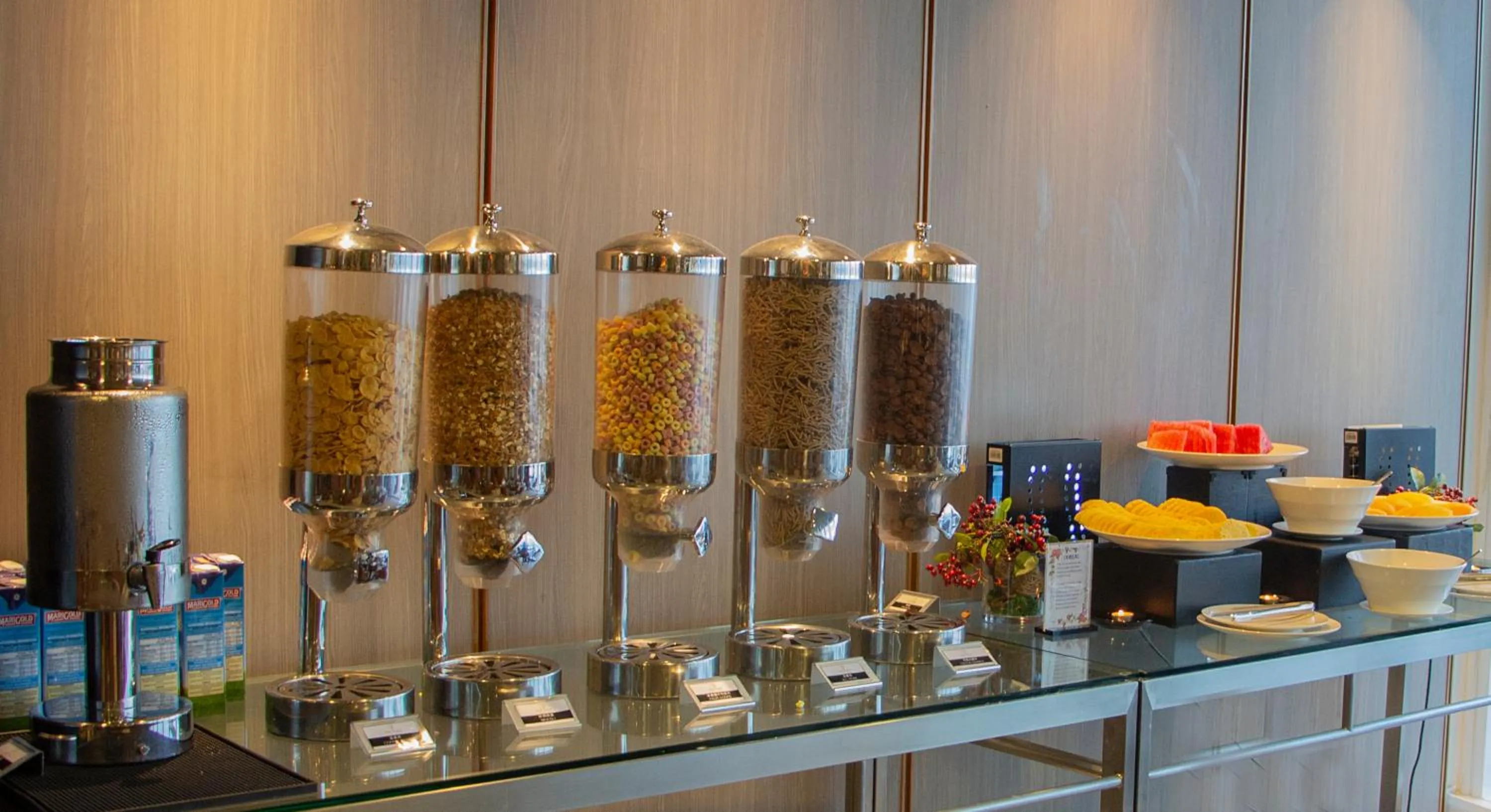 Buffet breakfast in Saba Suites at Platinum KLCC Bukit Bintang Kuala Lumpur