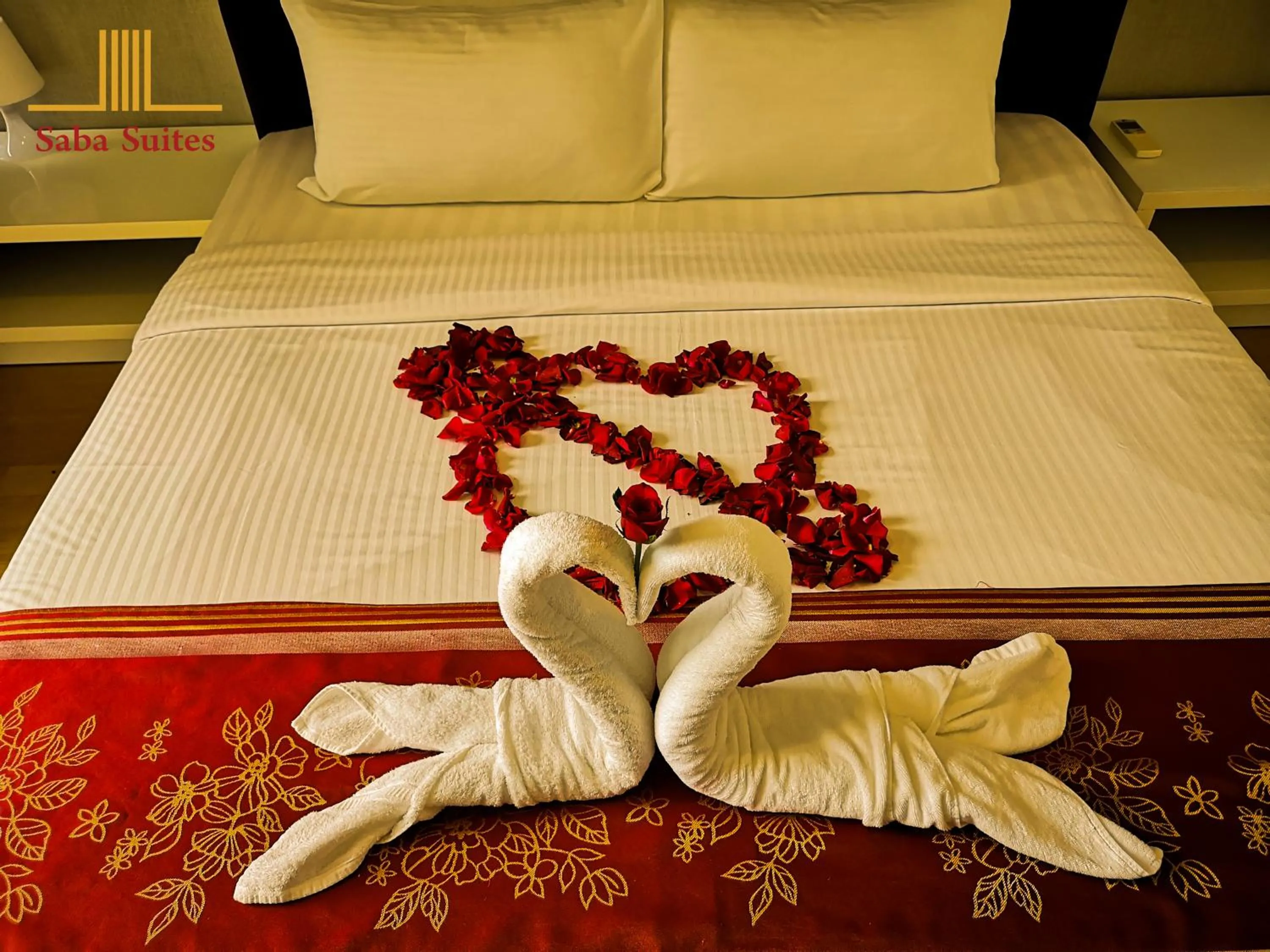 Bed in Saba Suites at Platinum KLCC Bukit Bintang Kuala Lumpur