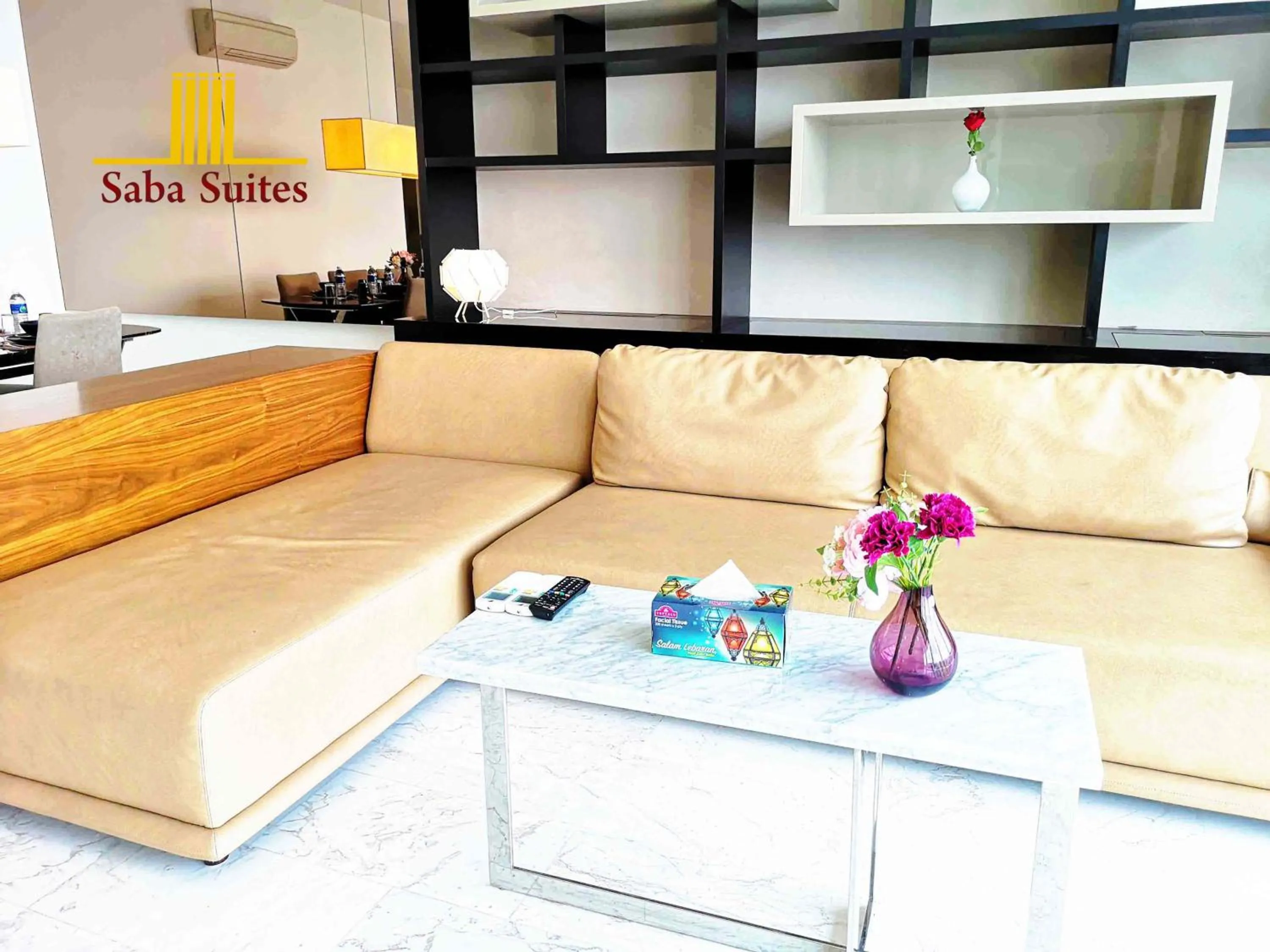 Living room in Saba Suites at Platinum KLCC Bukit Bintang Kuala Lumpur