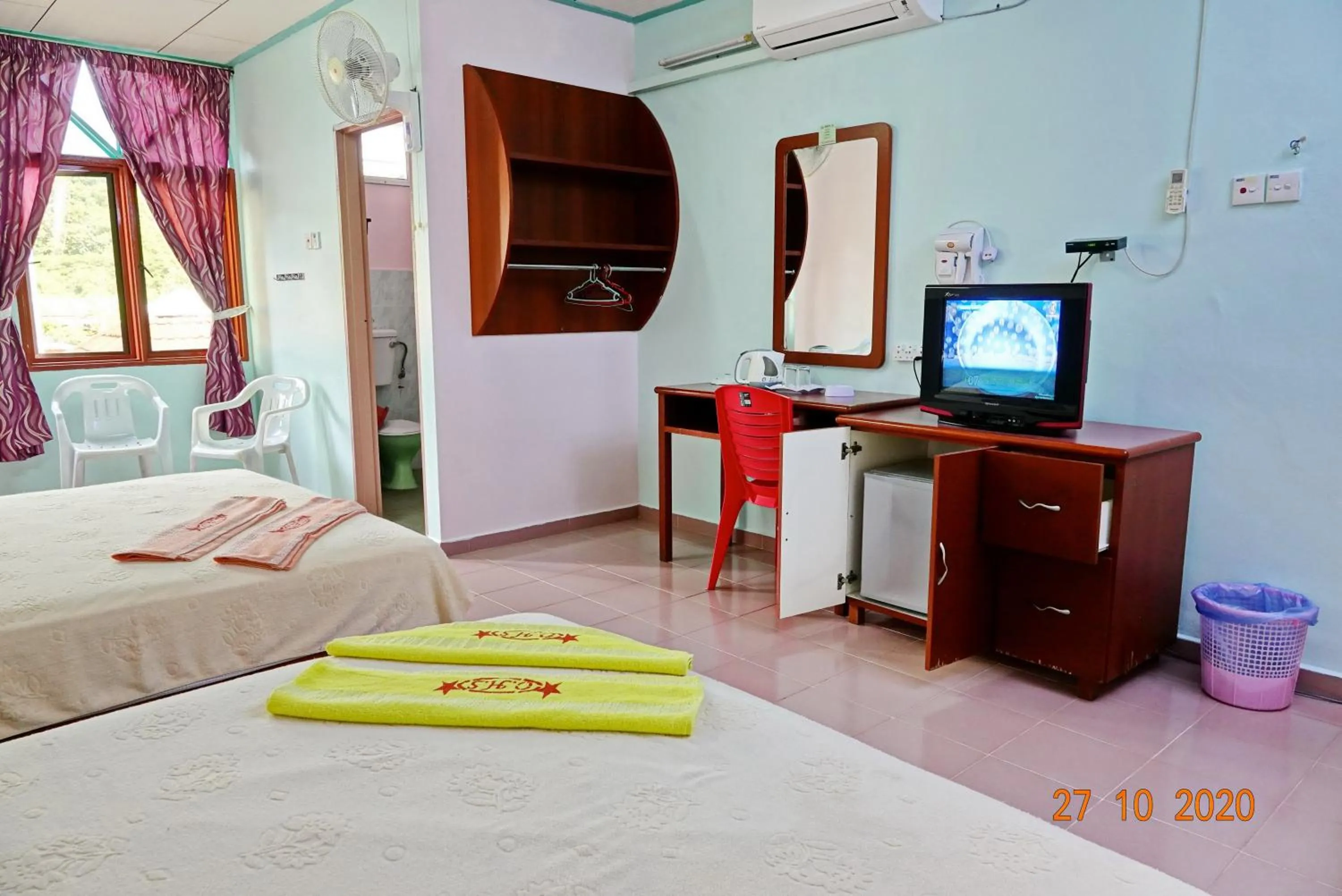 Bathroom, Bed in The Room Concept Homestay