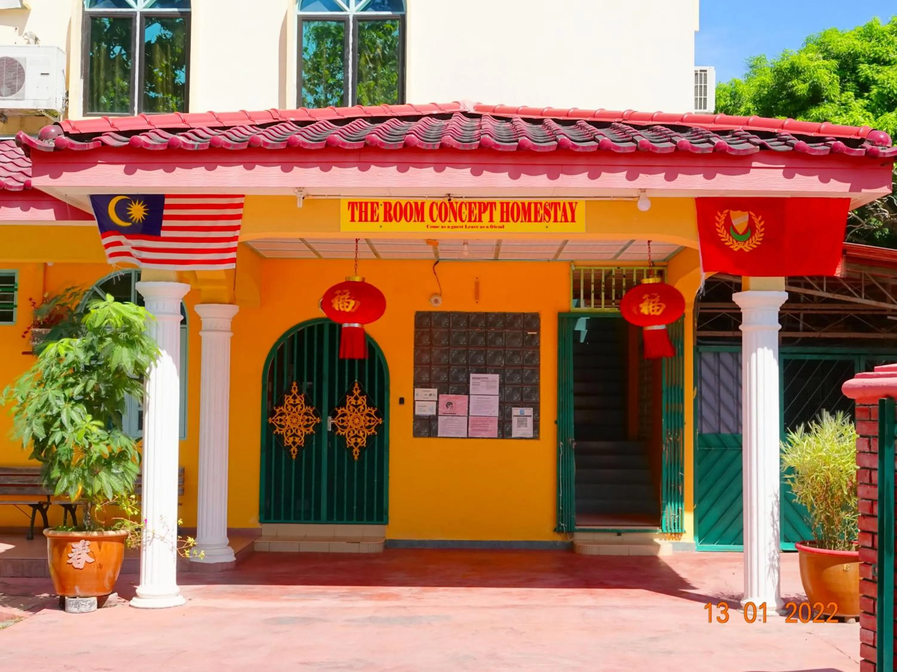 Property building in The Room Concept Homestay