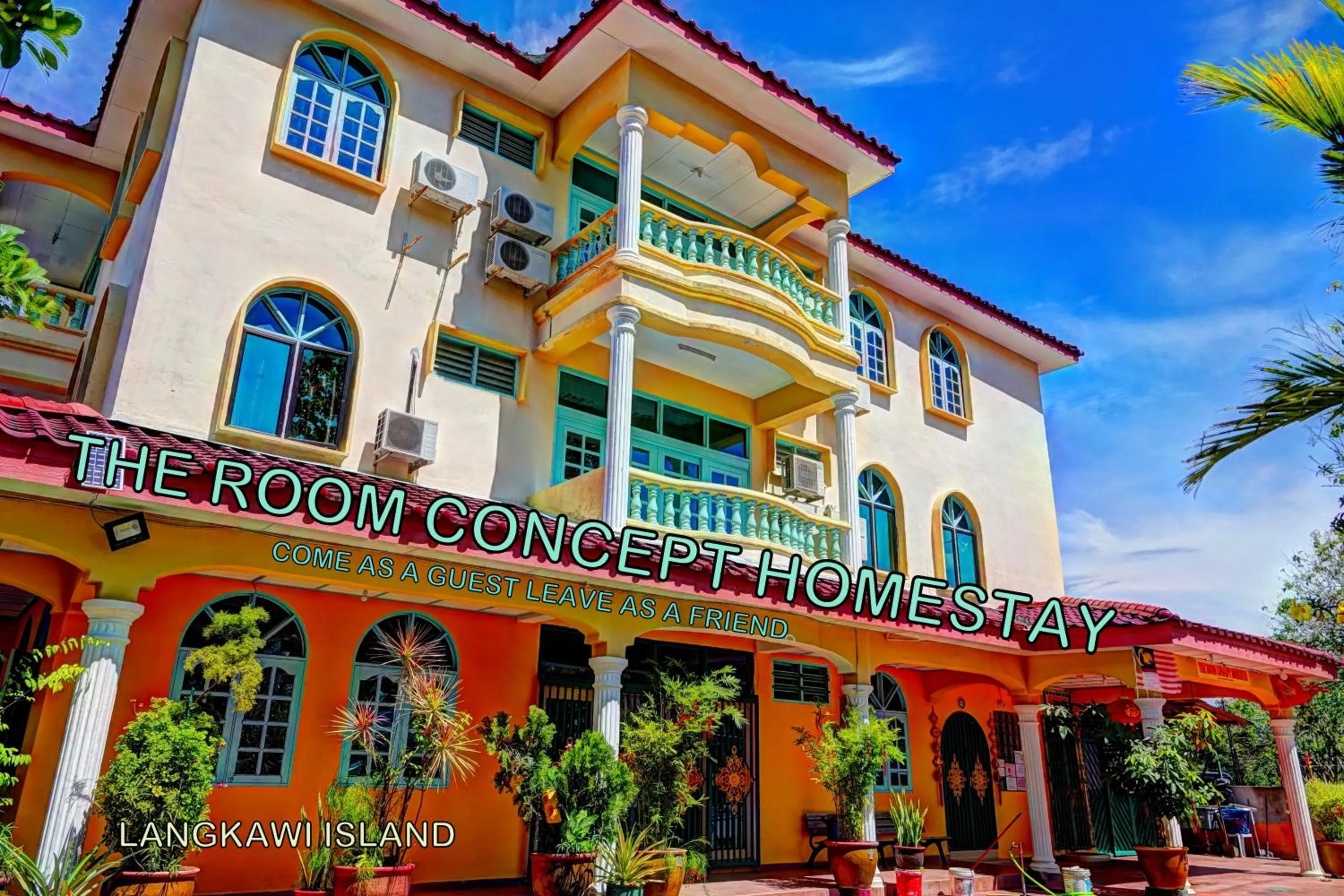 Property building in The Room Concept Homestay