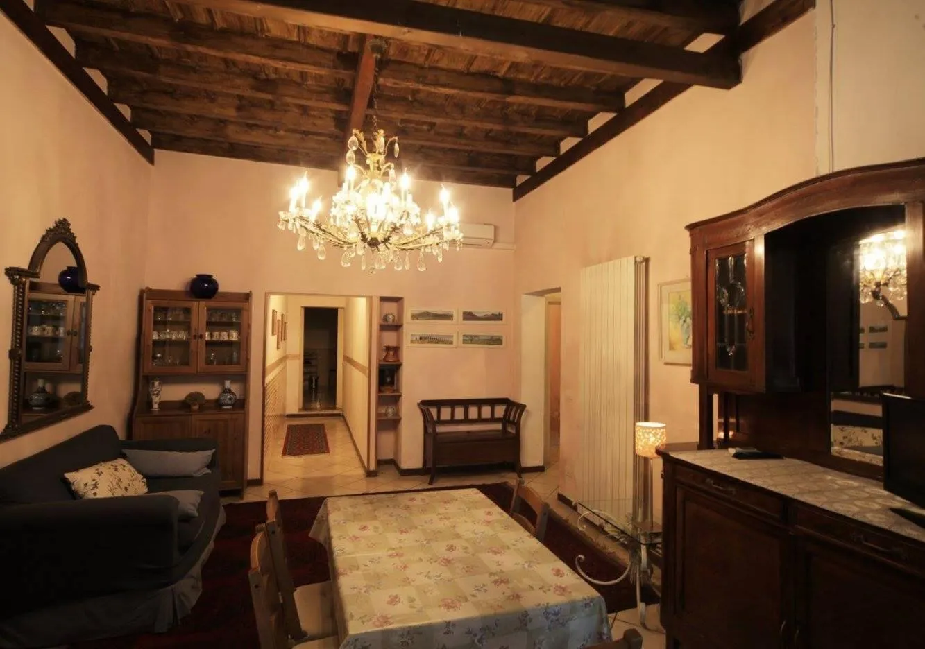 Living room, Bed in Antica Corte Milanese