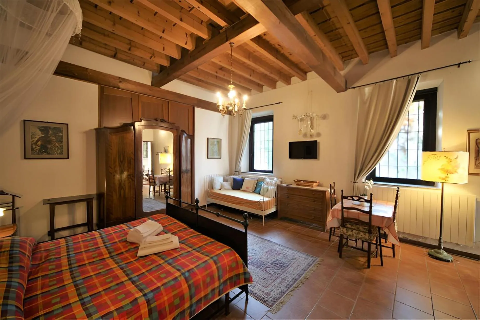 Bed in Antica Corte Milanese