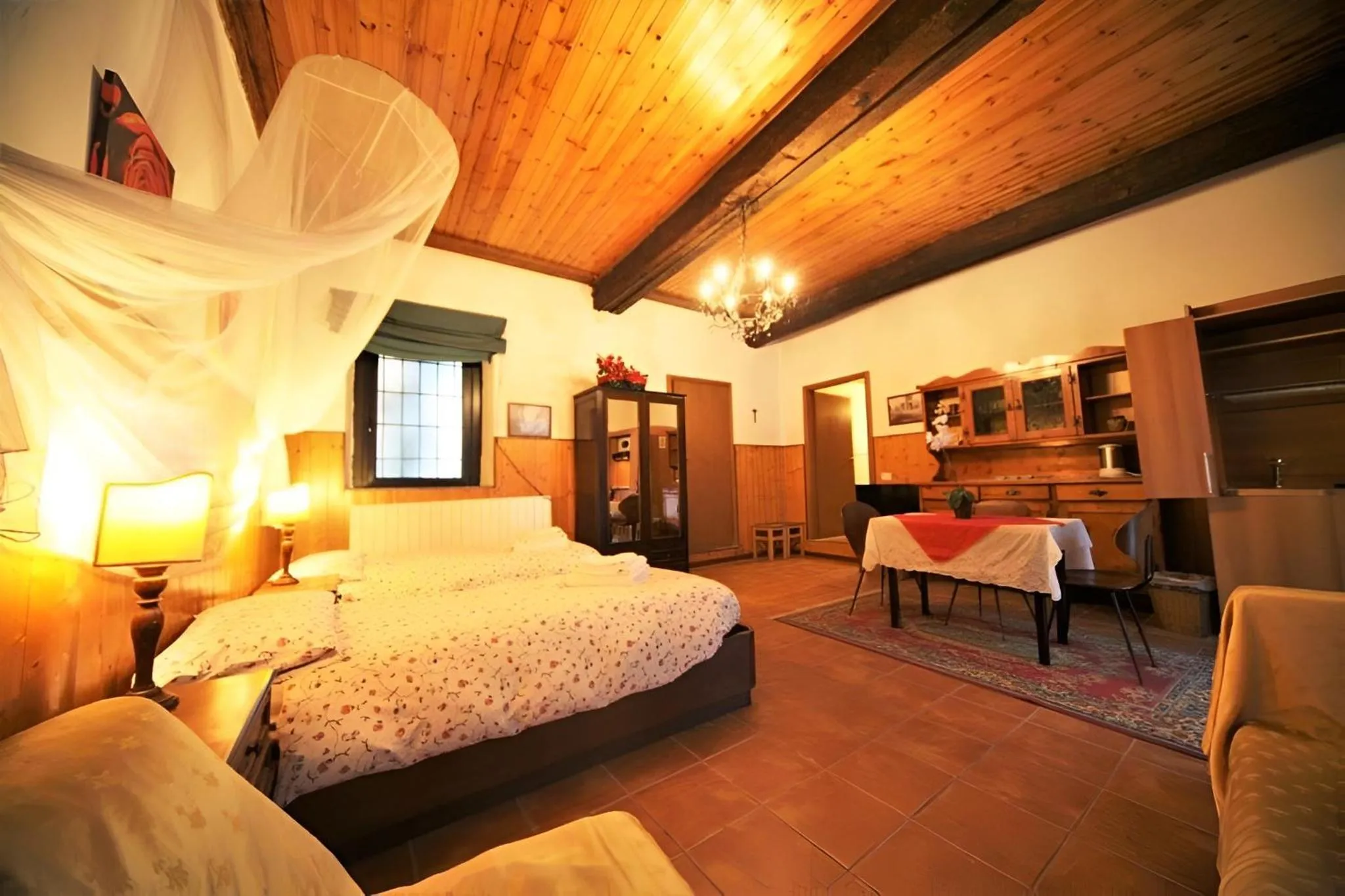 Living room, Bed in Antica Corte Milanese