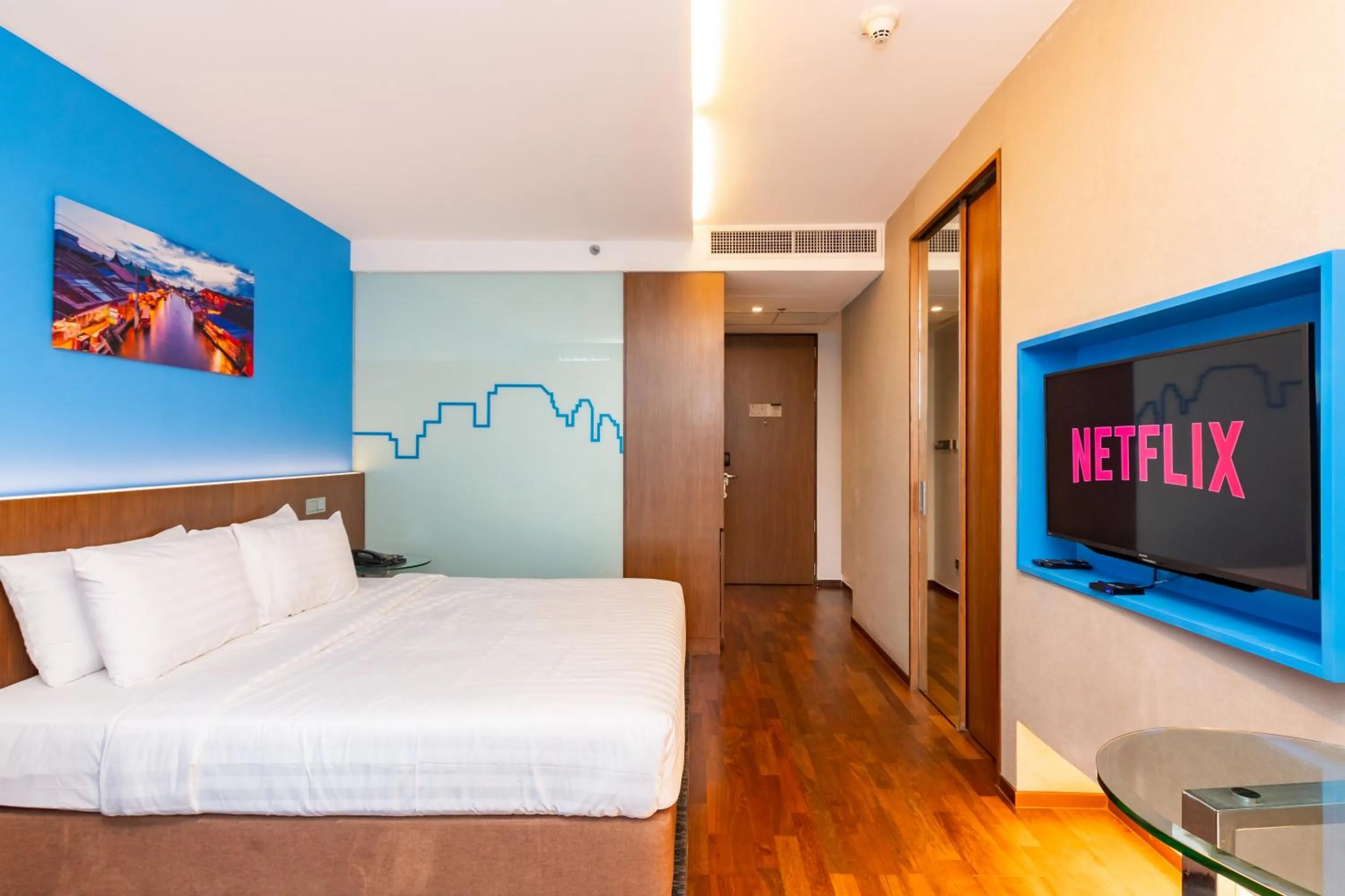 Bedroom, Bed in Galleria 10 Hotel Bangkok