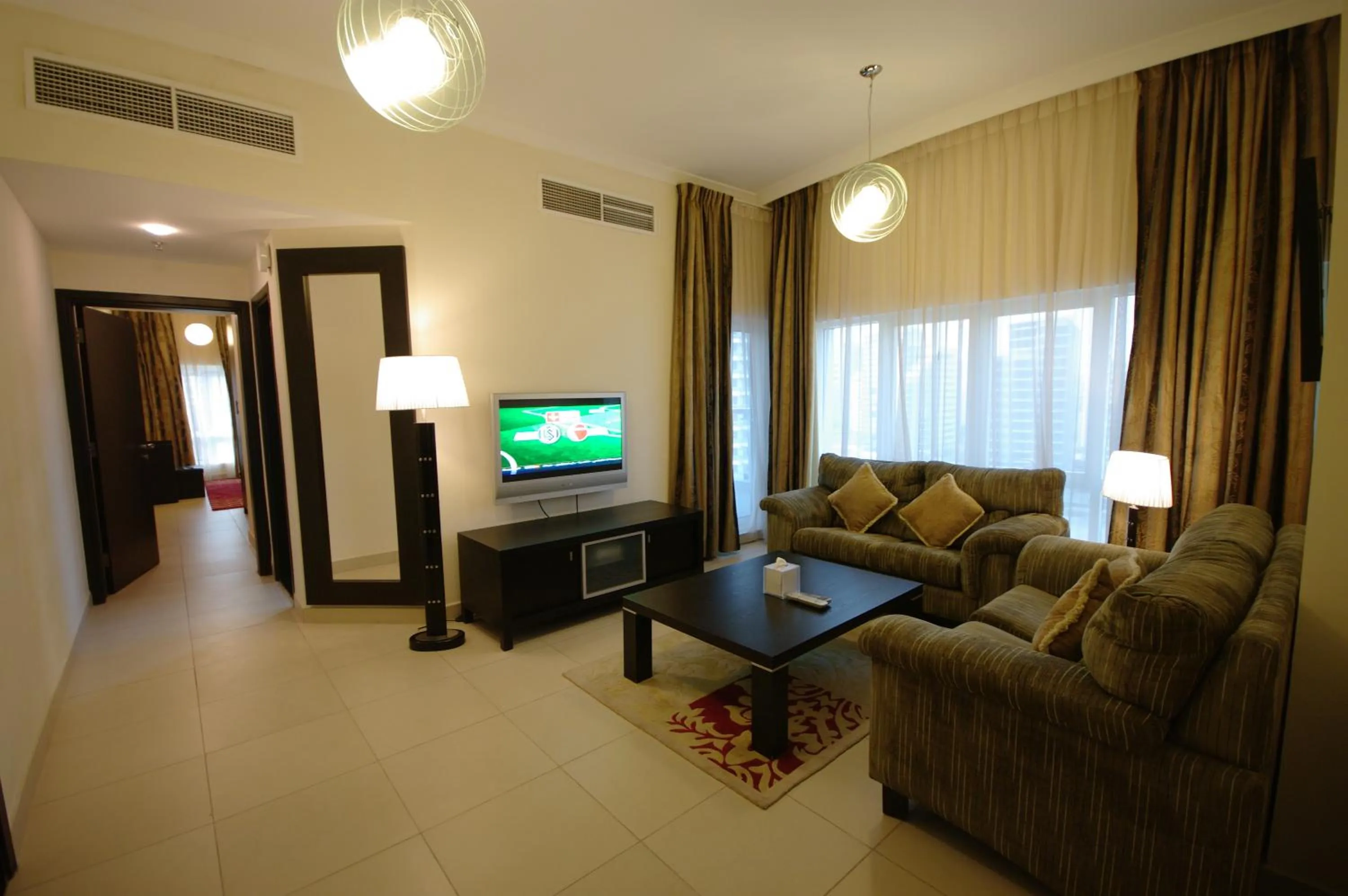 Living room in Gulf Oasis Hotel Apartments Fz LLC