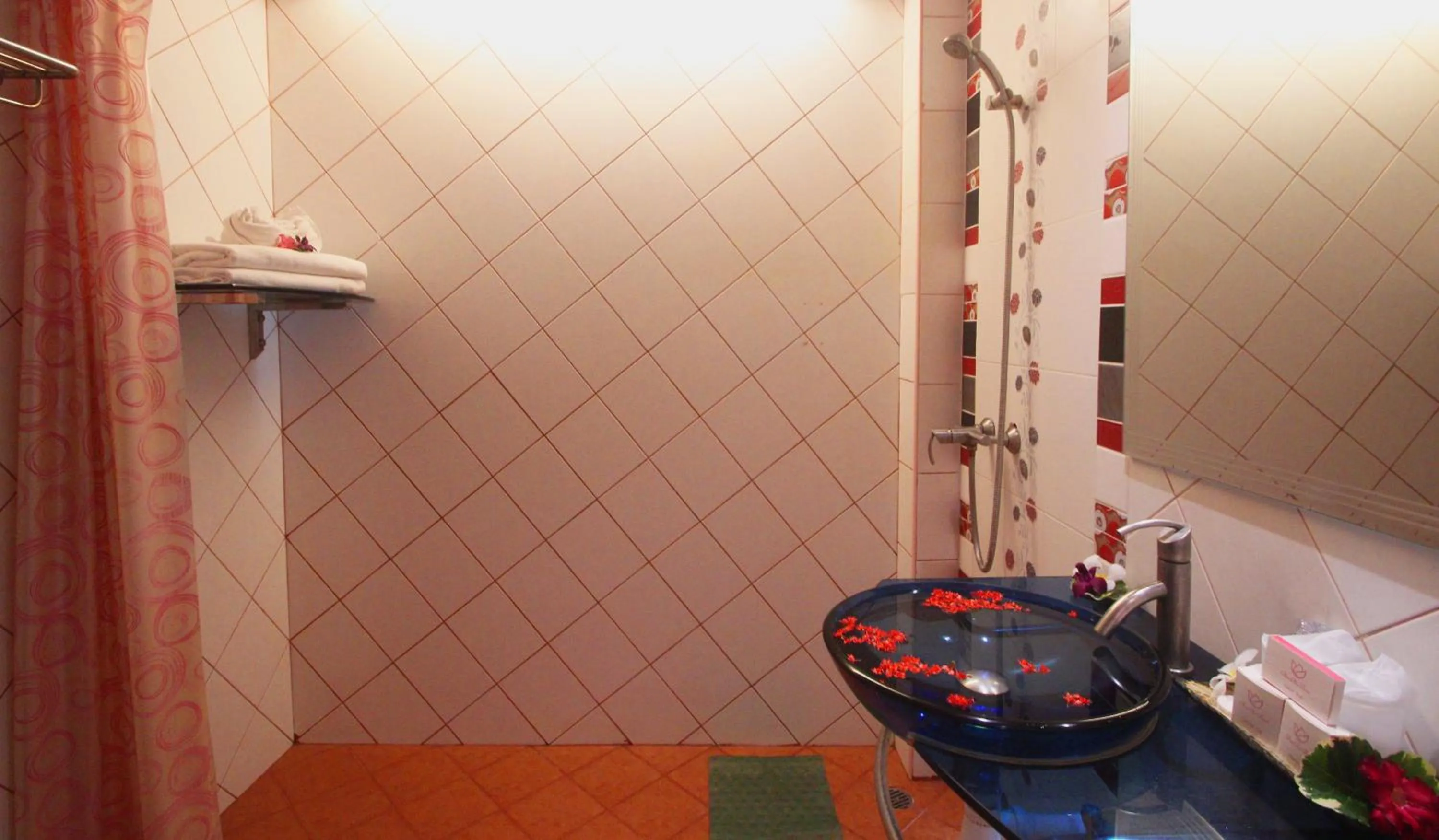 Shower in Baan Boa Resort