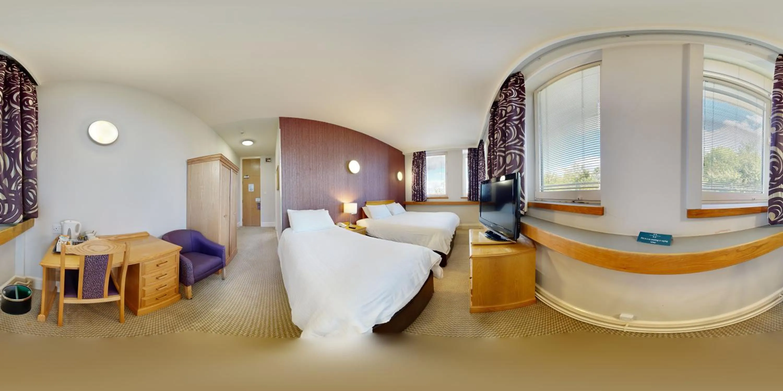 Bedroom, Bed in Kents Hill Park Training & Conference Centre