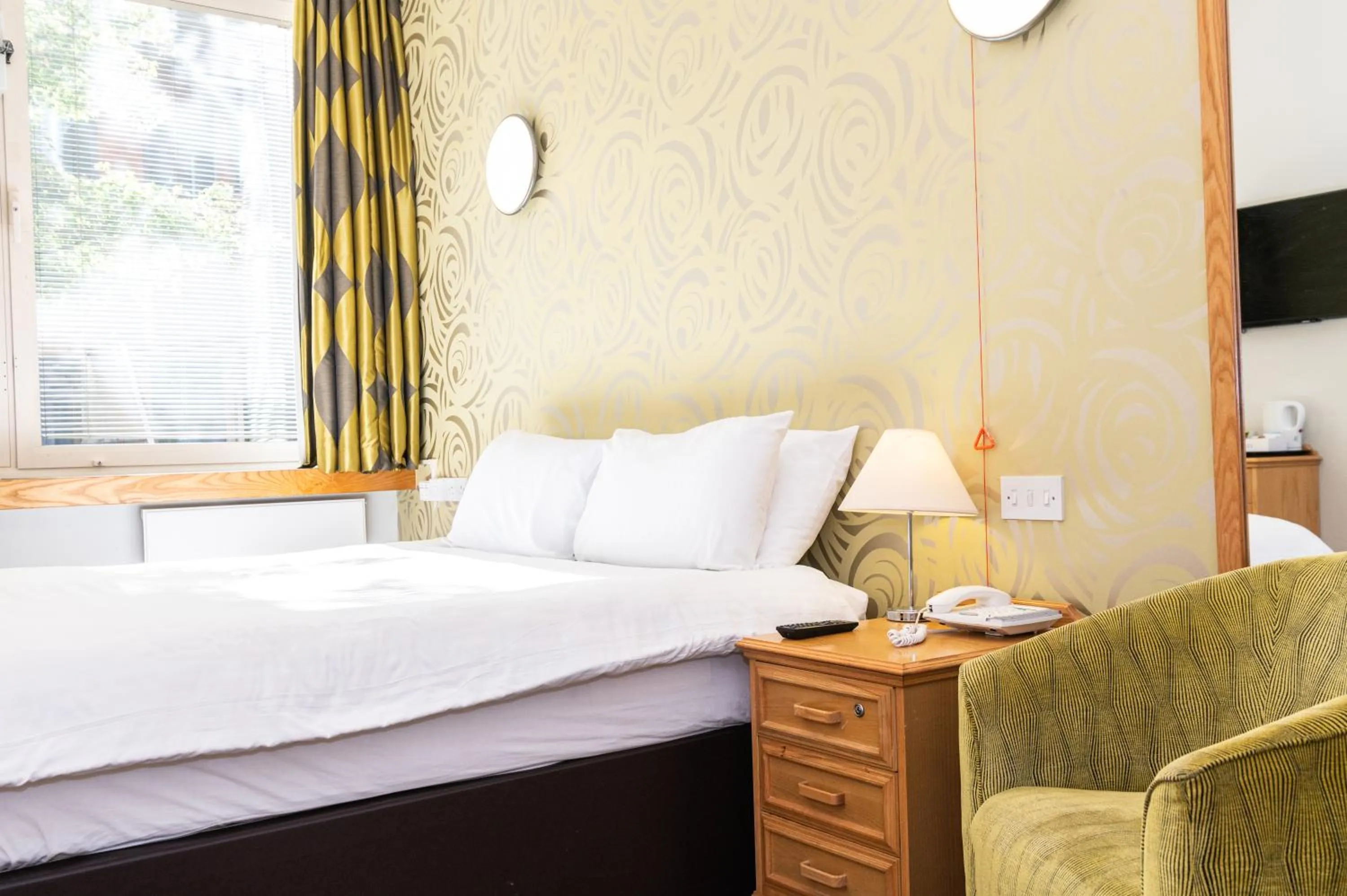 Facility for disabled guests, Bed in Kents Hill Park Training & Conference Centre