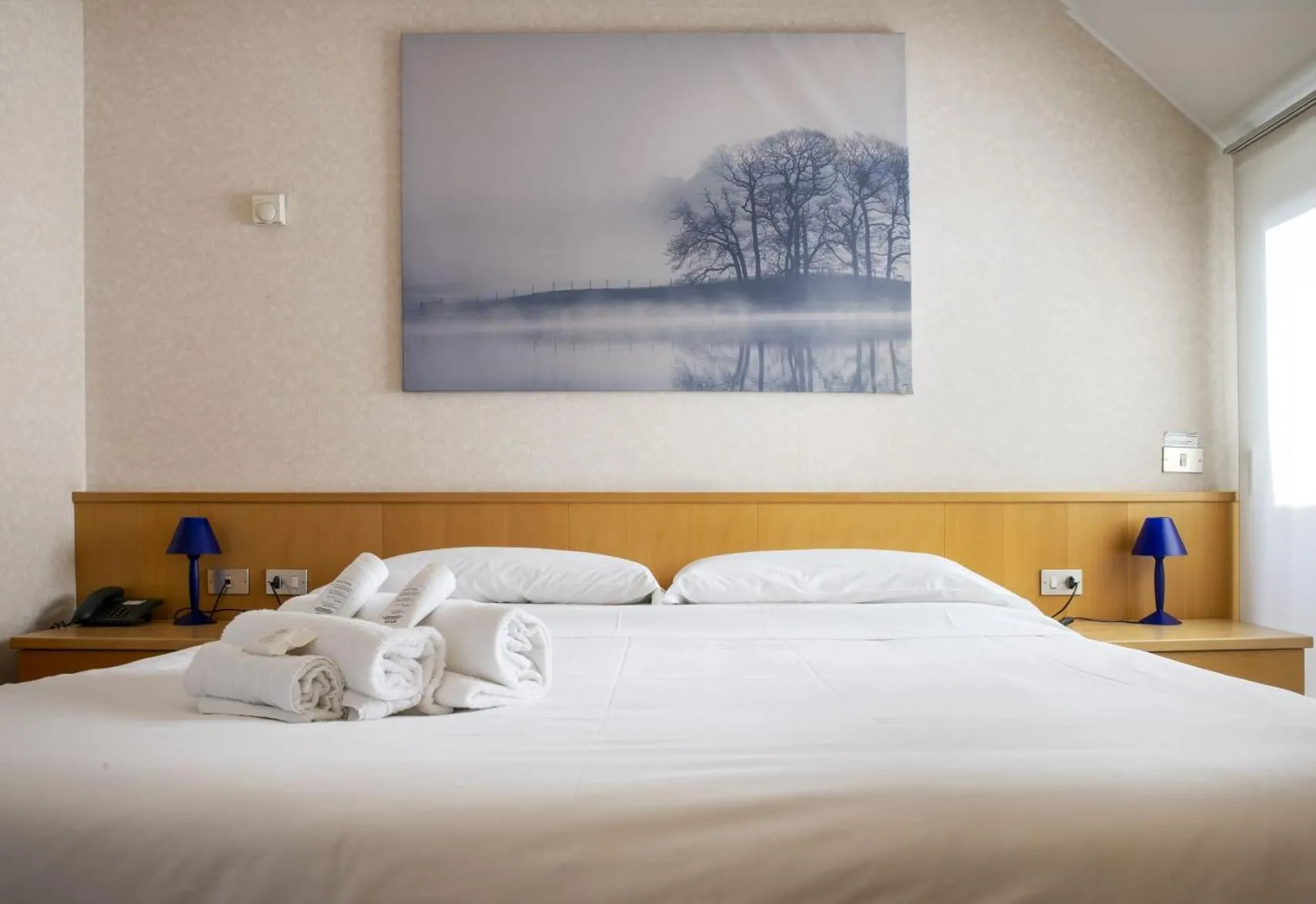 Bedroom, Bed in Residence Cimarosa