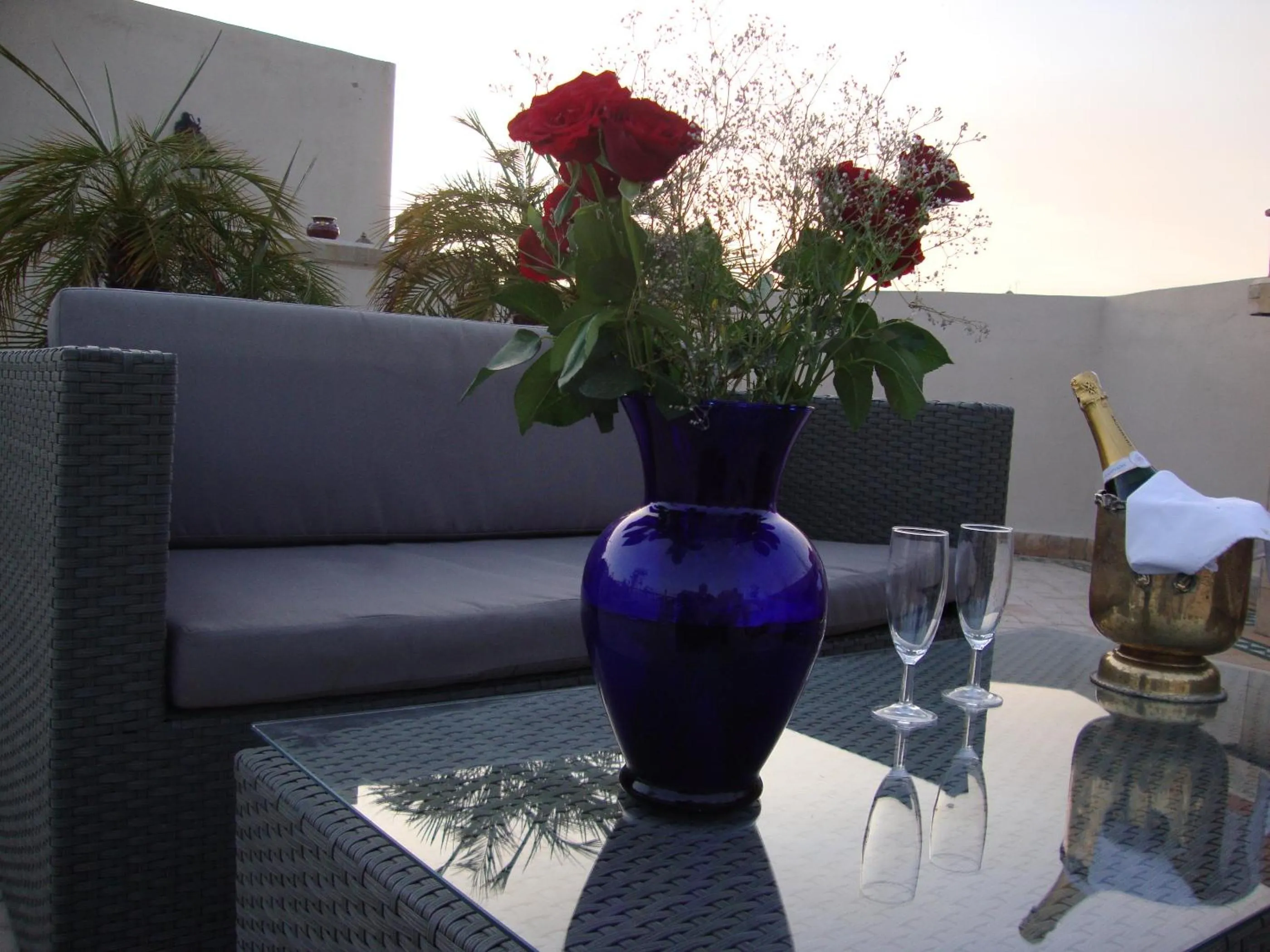 Balcony/Terrace in Riad Andalib