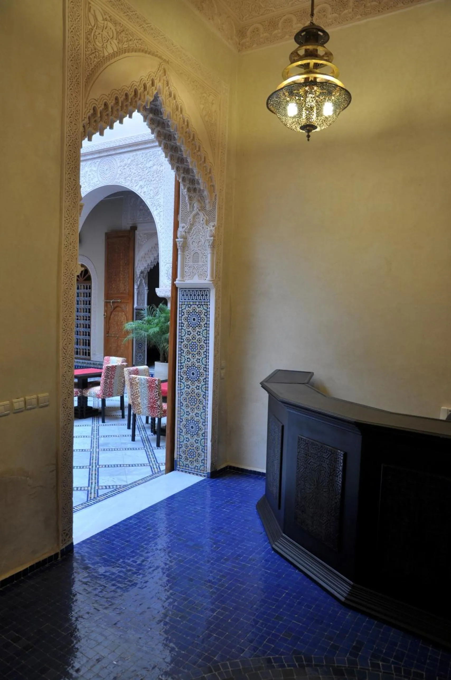 Lobby or reception in Riad Andalib