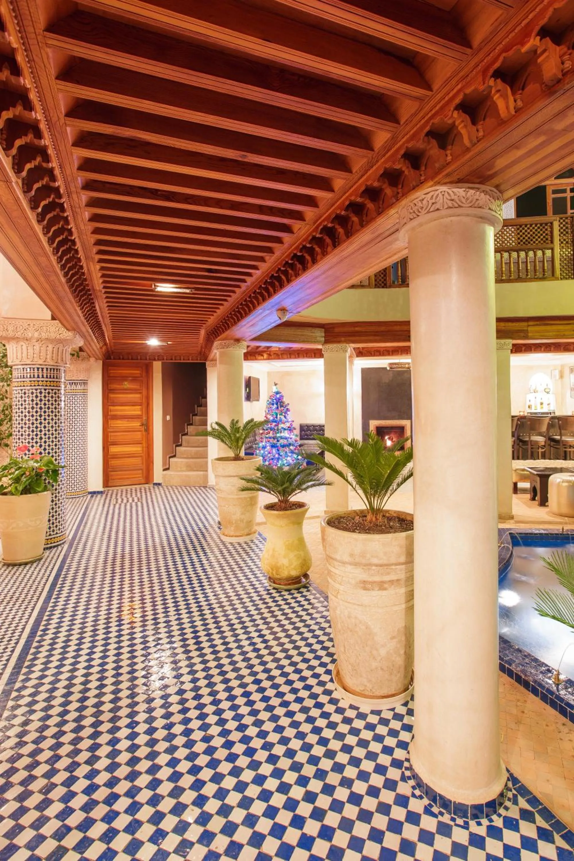 Patio in Riad Andalib