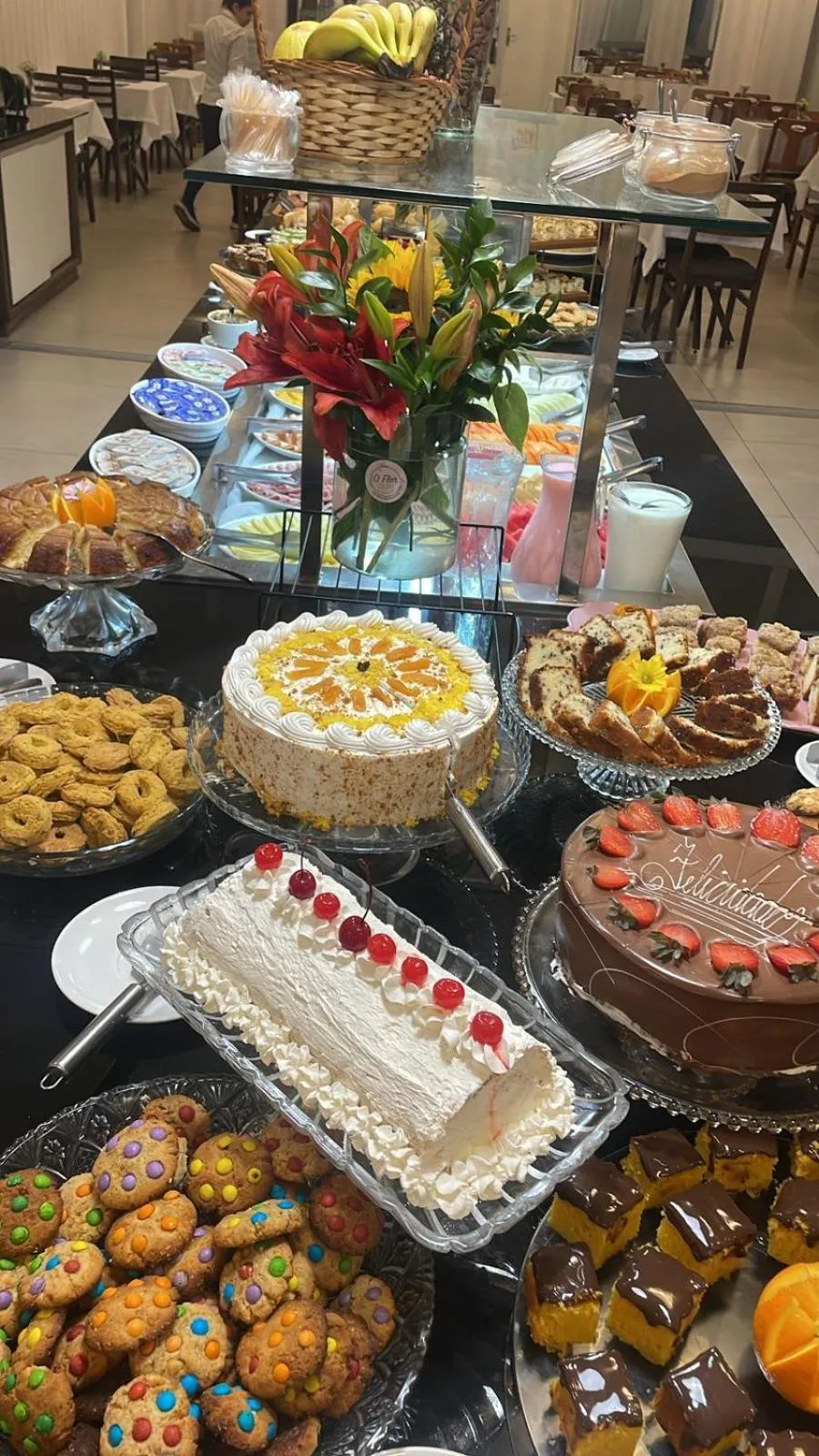 Breakfast in Hotel Geranium