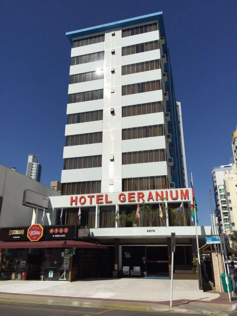 Property building in Hotel Geranium