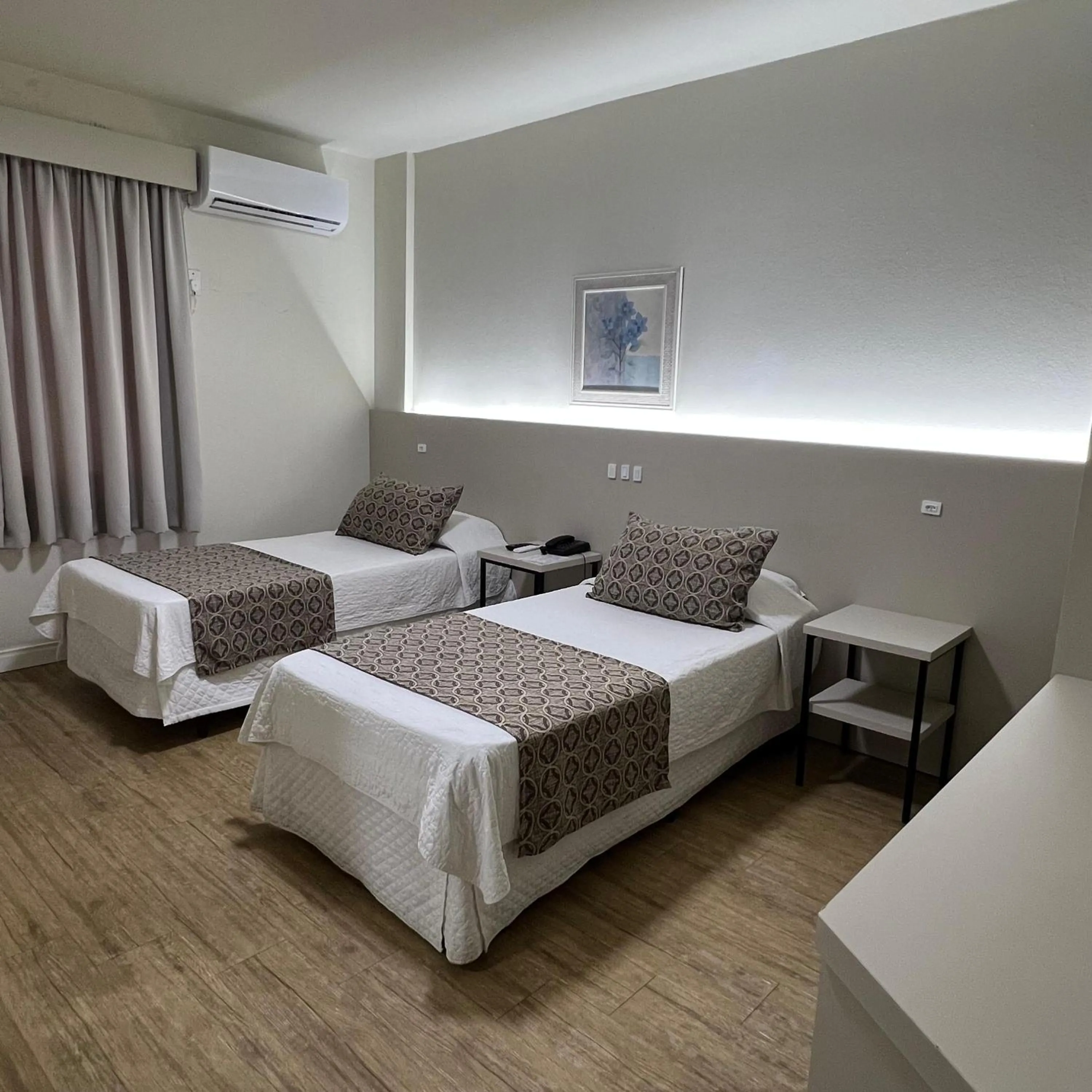 Bed in Hotel Geranium